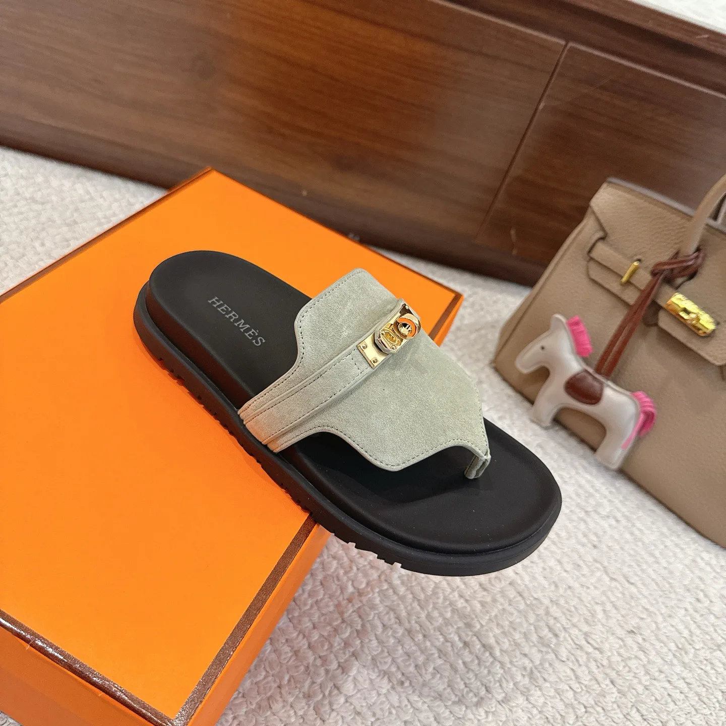 Шлепанцы Женские Hermes 9050988