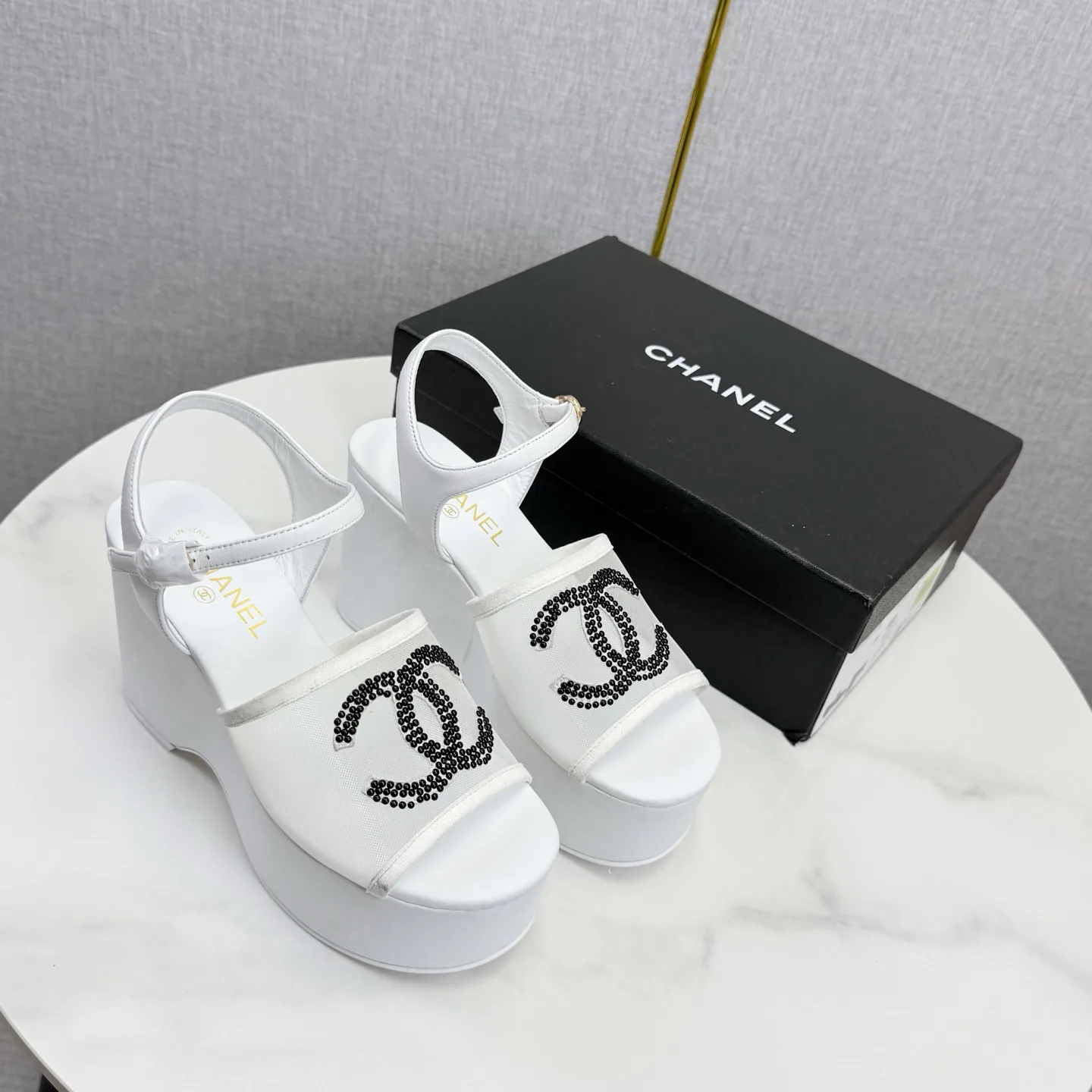 Босоножки Женские Chanel 5163215