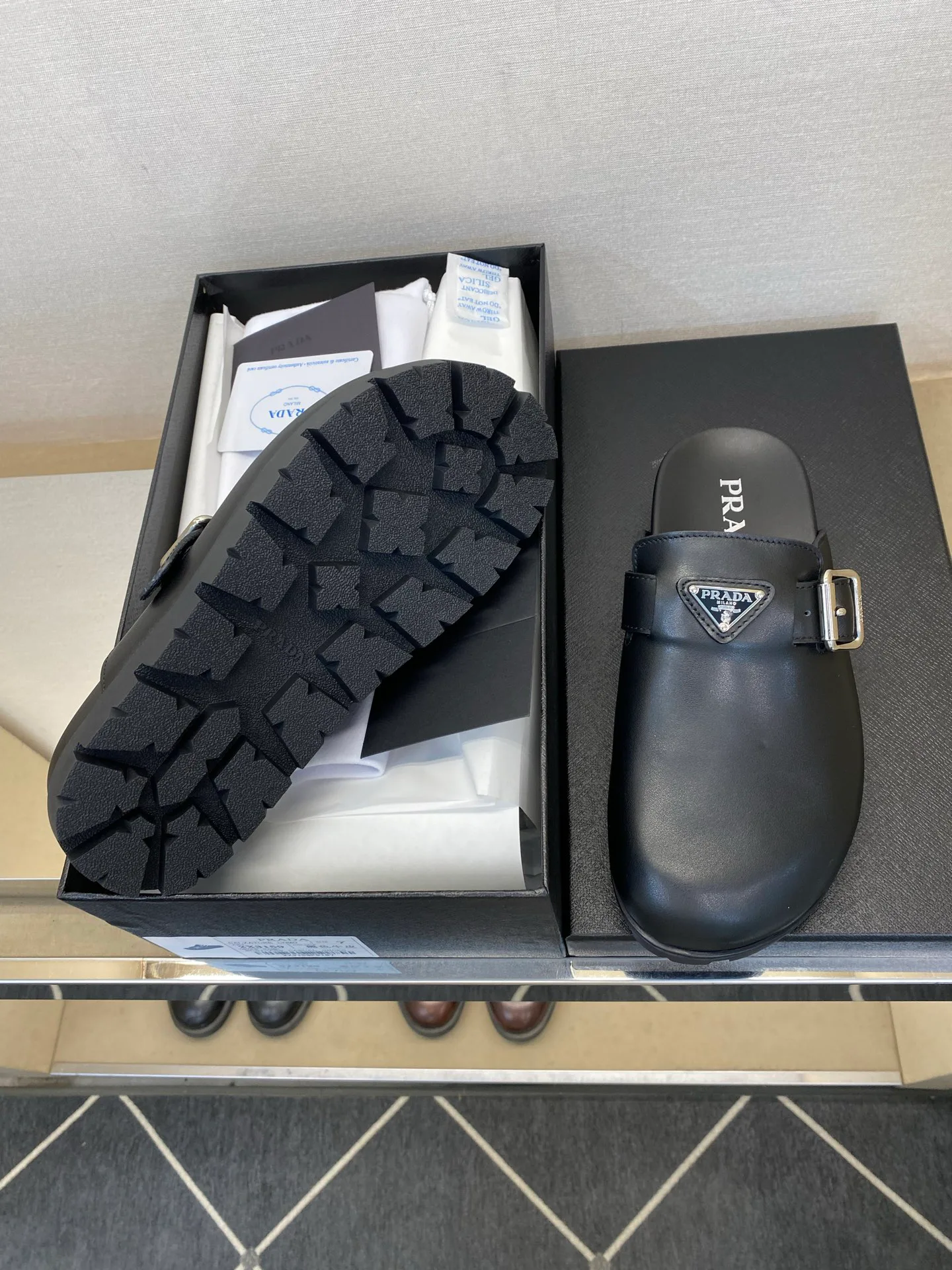 Мюли И Сабо Мужские Prada 15326401
