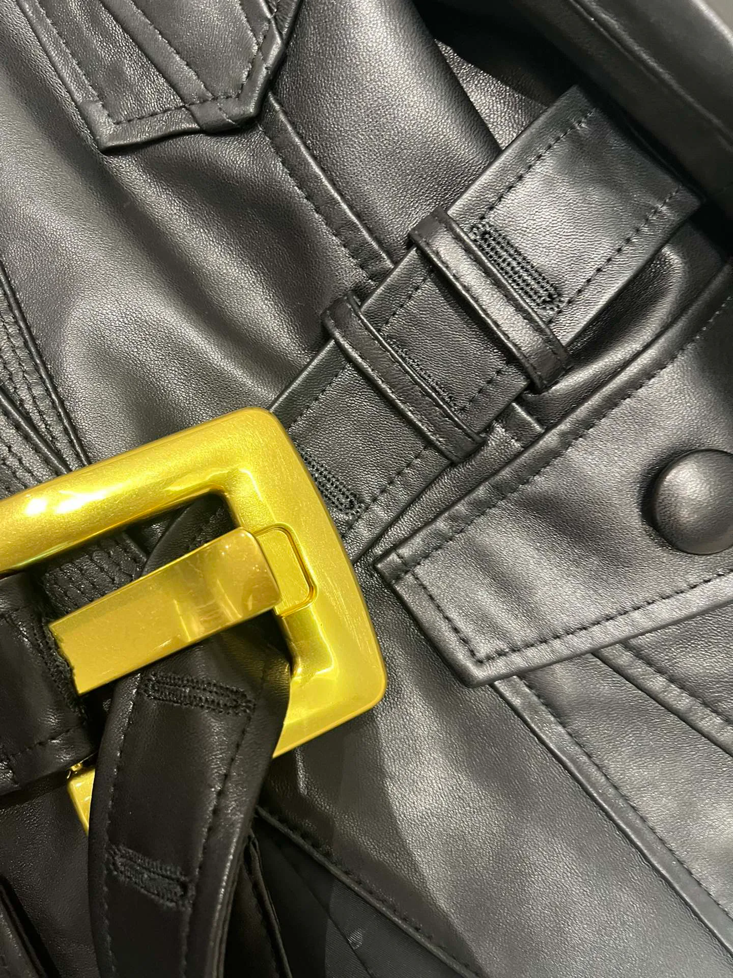 Кожаные Куртки И Дублёнки Женские Balmain 10088583