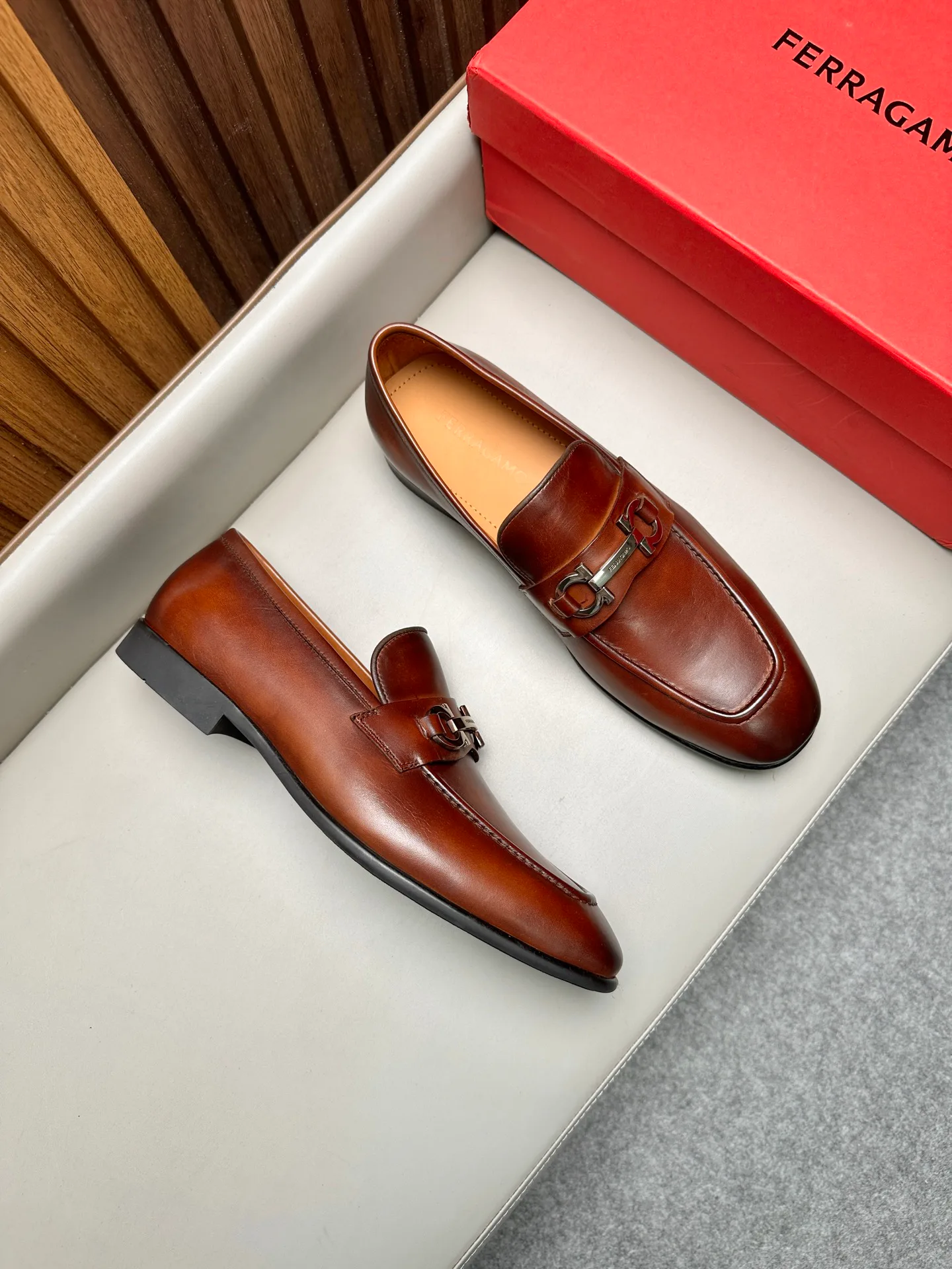 Лоферы И Туфли Мужские Salvatore Ferragamo 17470846