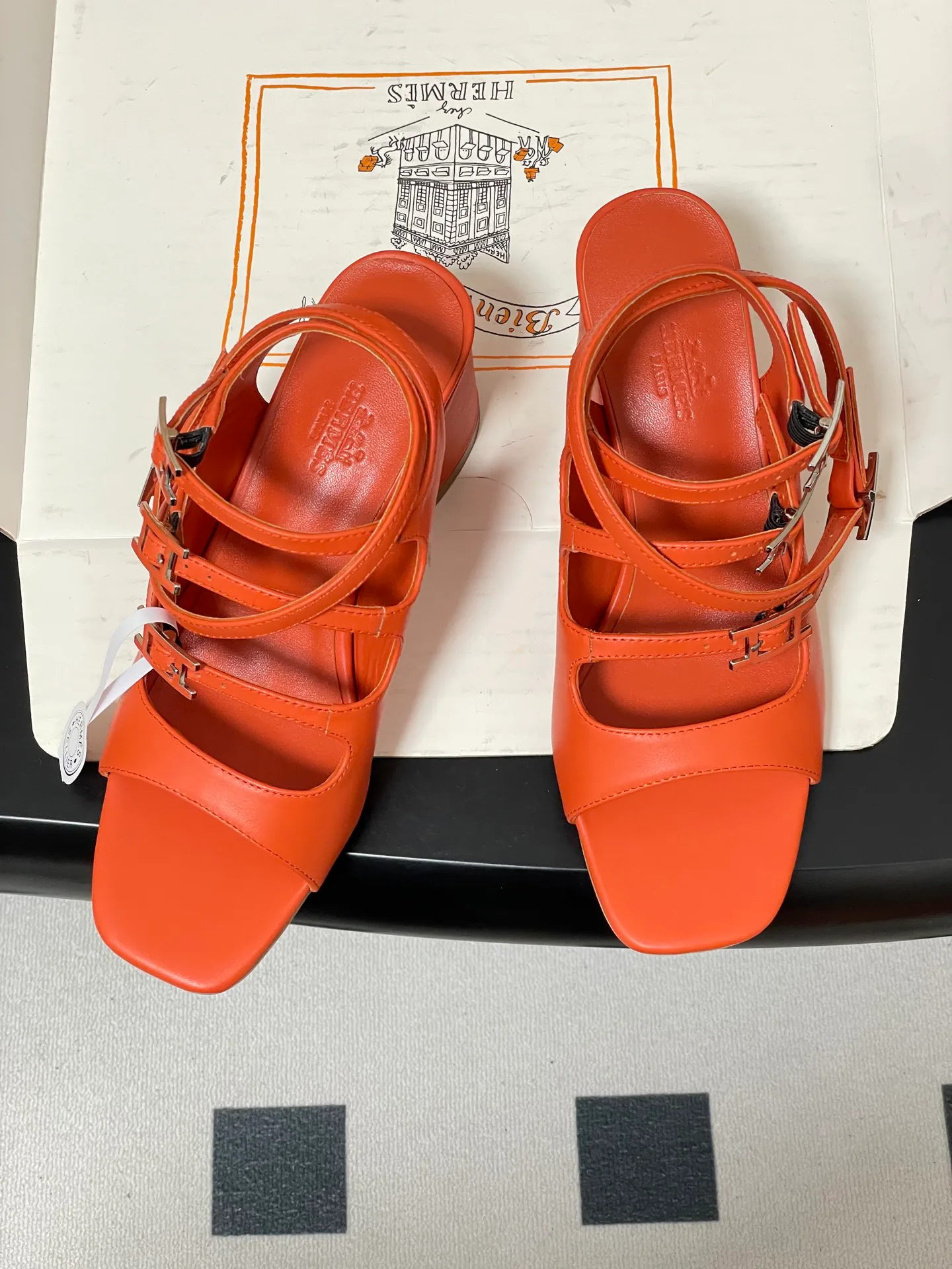 Босоножки Женские Hermes 17558058