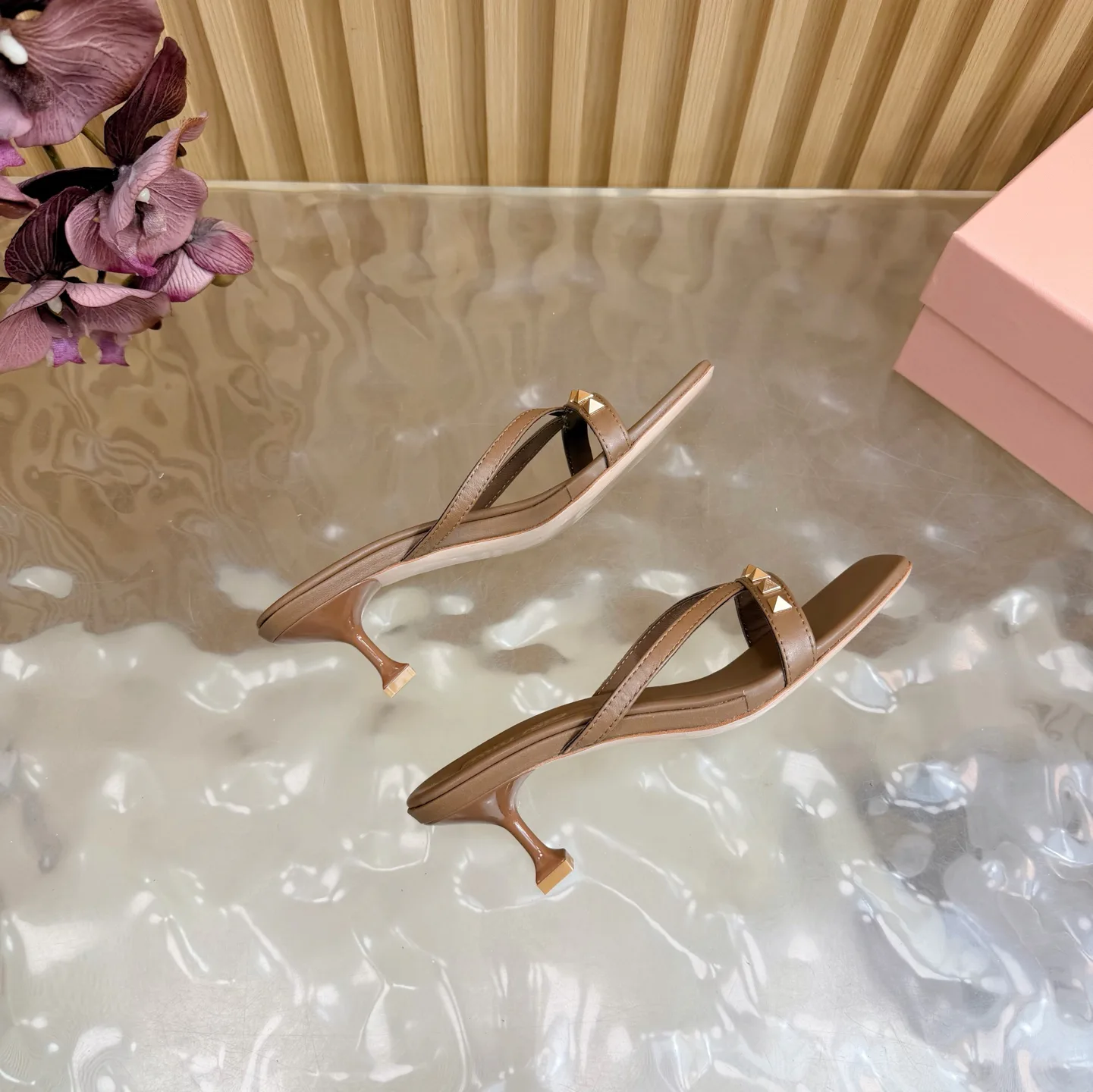 Шлепанцы Женские Miu Miu 9597383
