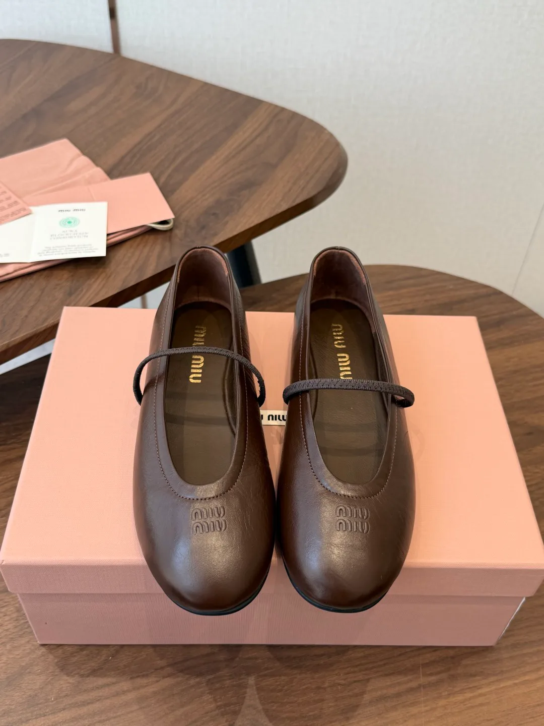 Балетки Женские Miu Miu 17535450