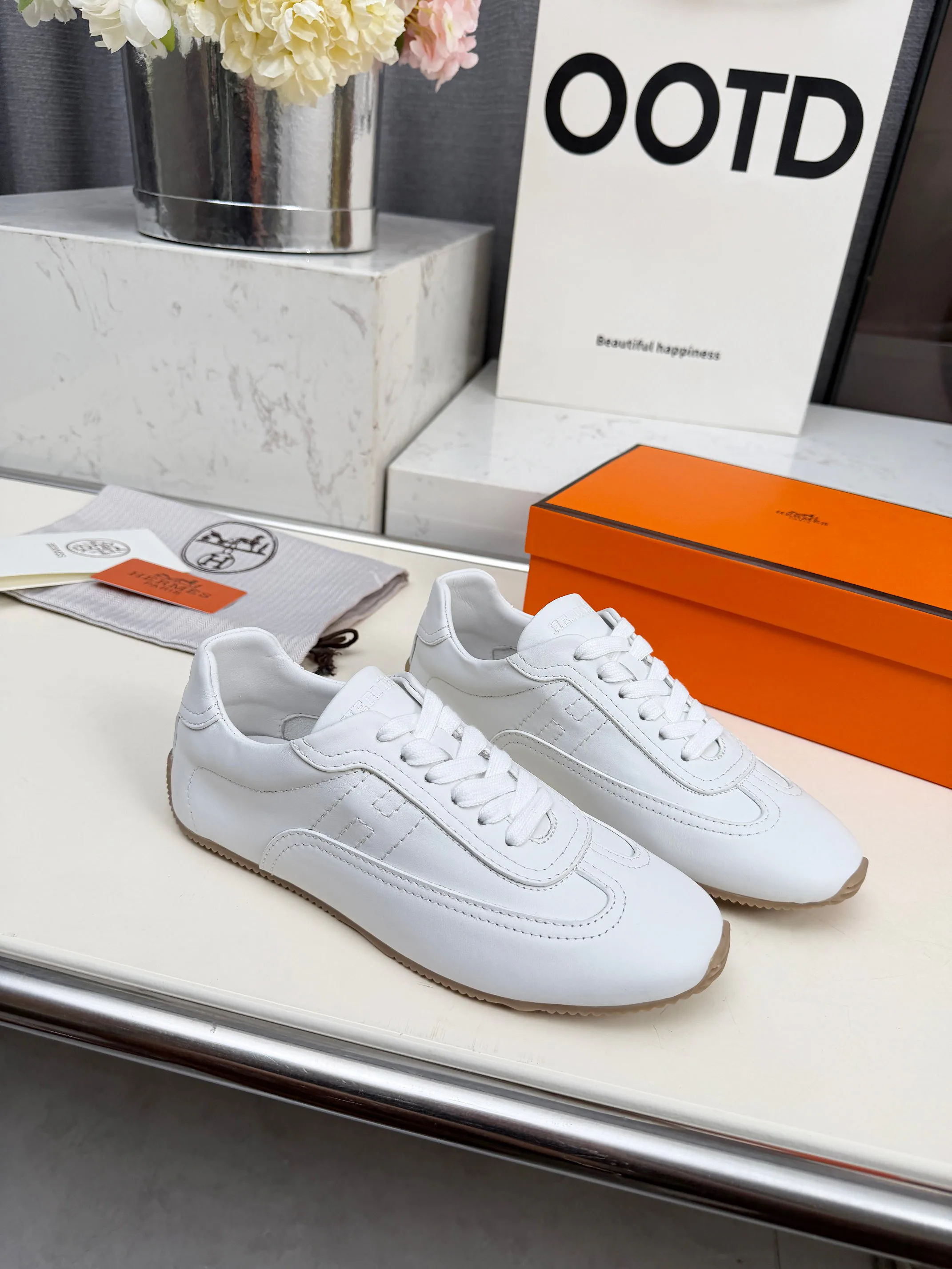 Кроссовки Женские Hermes 1789184