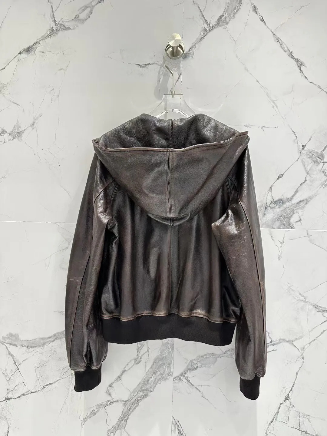 Кожаные Куртки И Дублёнки Женские Prada 13186444