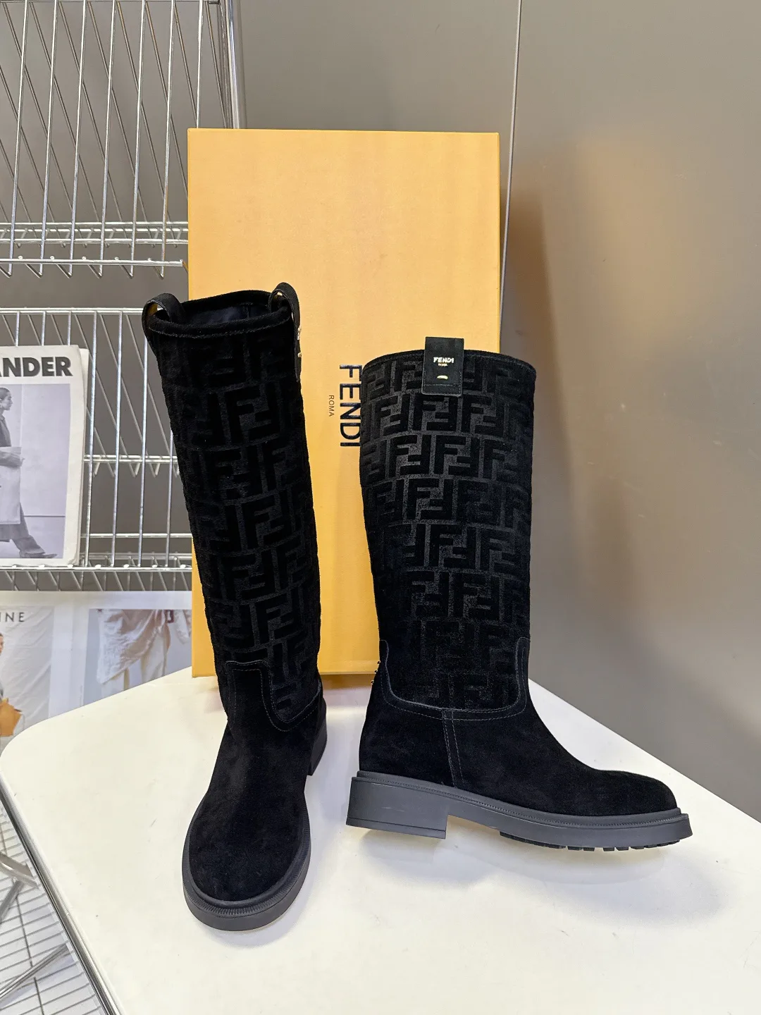 Сапоги Женские Fendi 139384