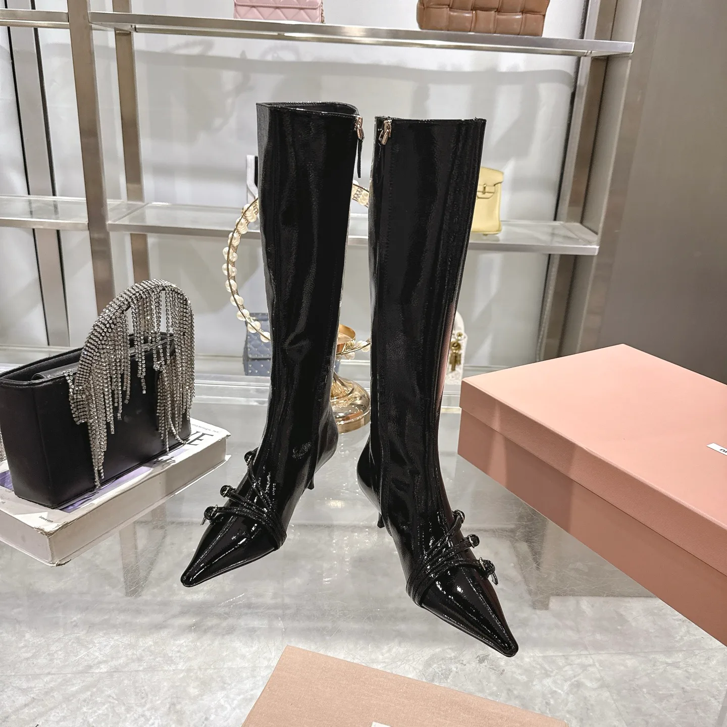 Сапоги Женские Miu Miu 347855