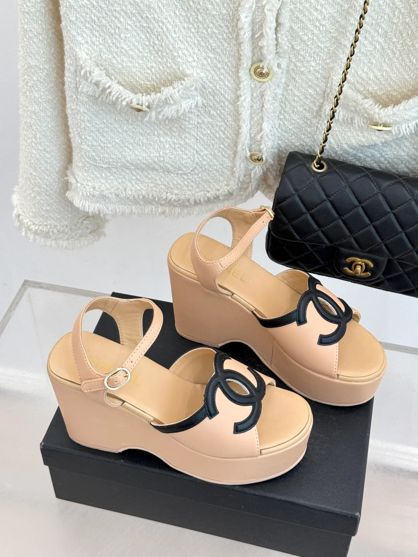 Босоножки Женские Chanel 12798270