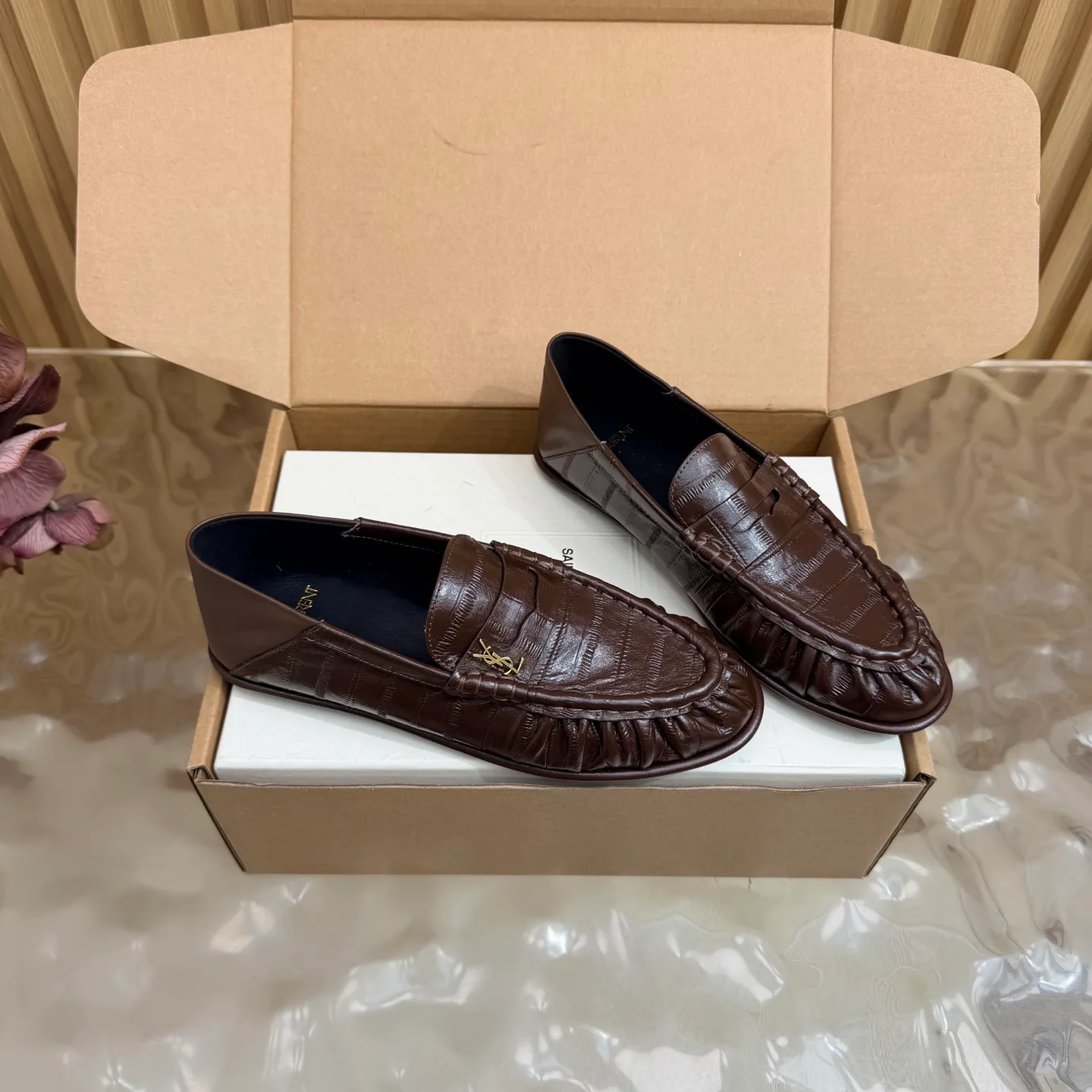 Лоферы И Мокасины Женские Saint Laurent 18062370