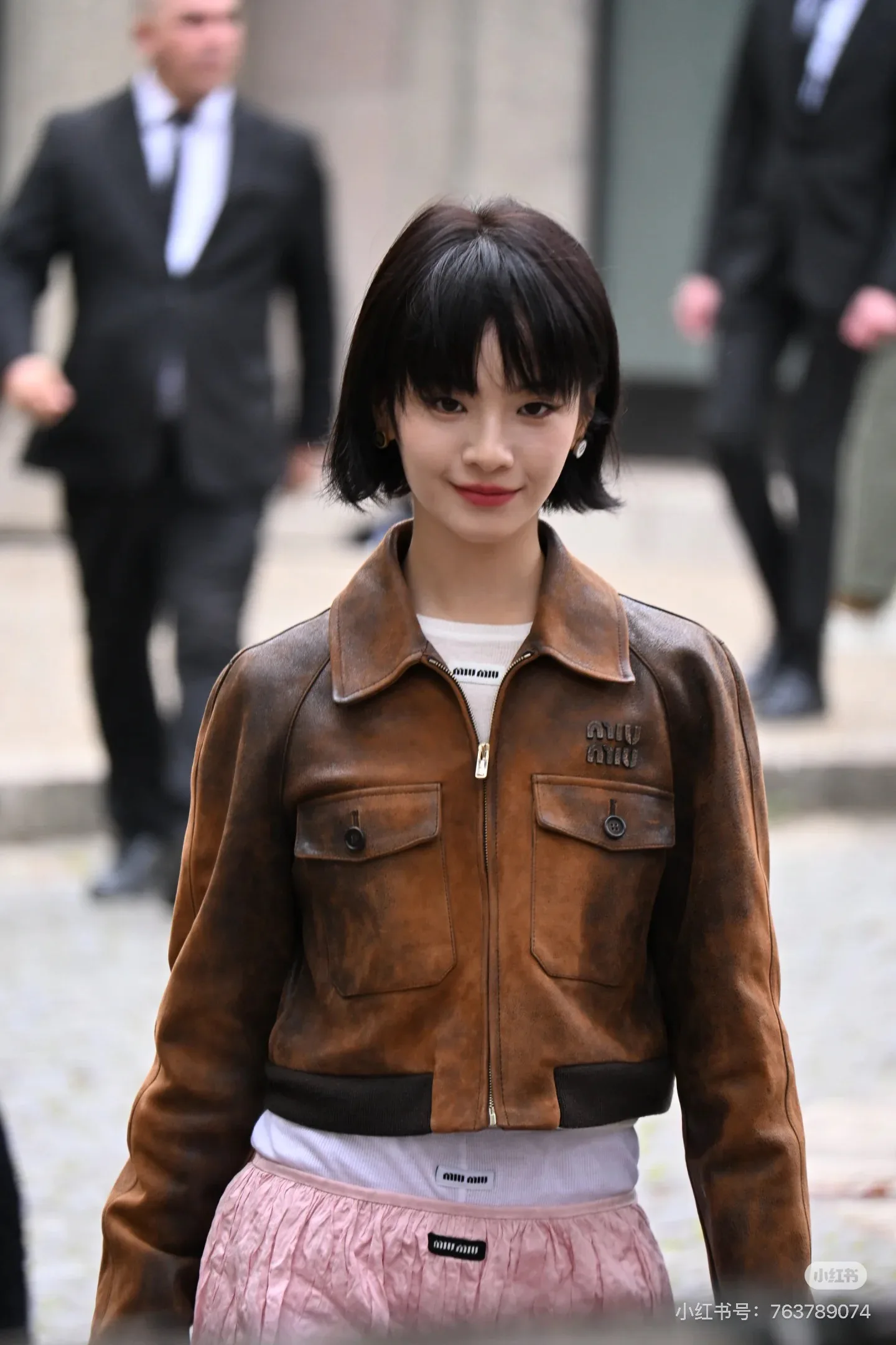 Кожаные Куртки И Дублёнки Женские Miu Miu 1408031