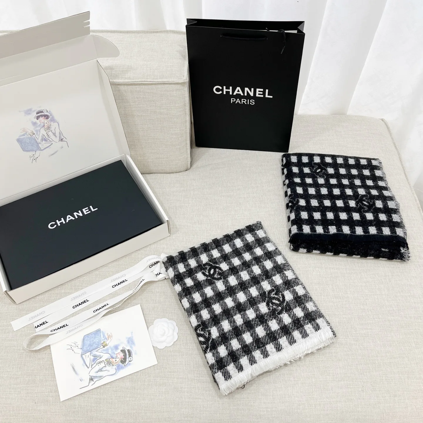 Шарфы Chanel 9618451