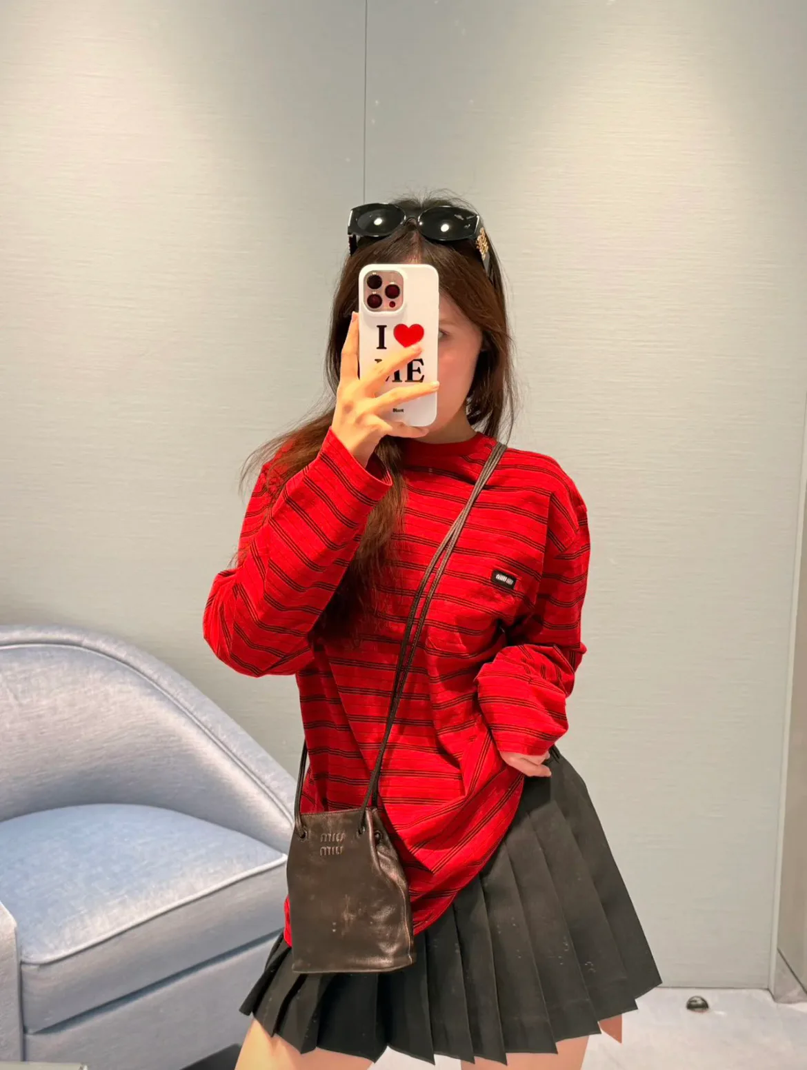 Лонгсливы Женские Miu Miu 4709829