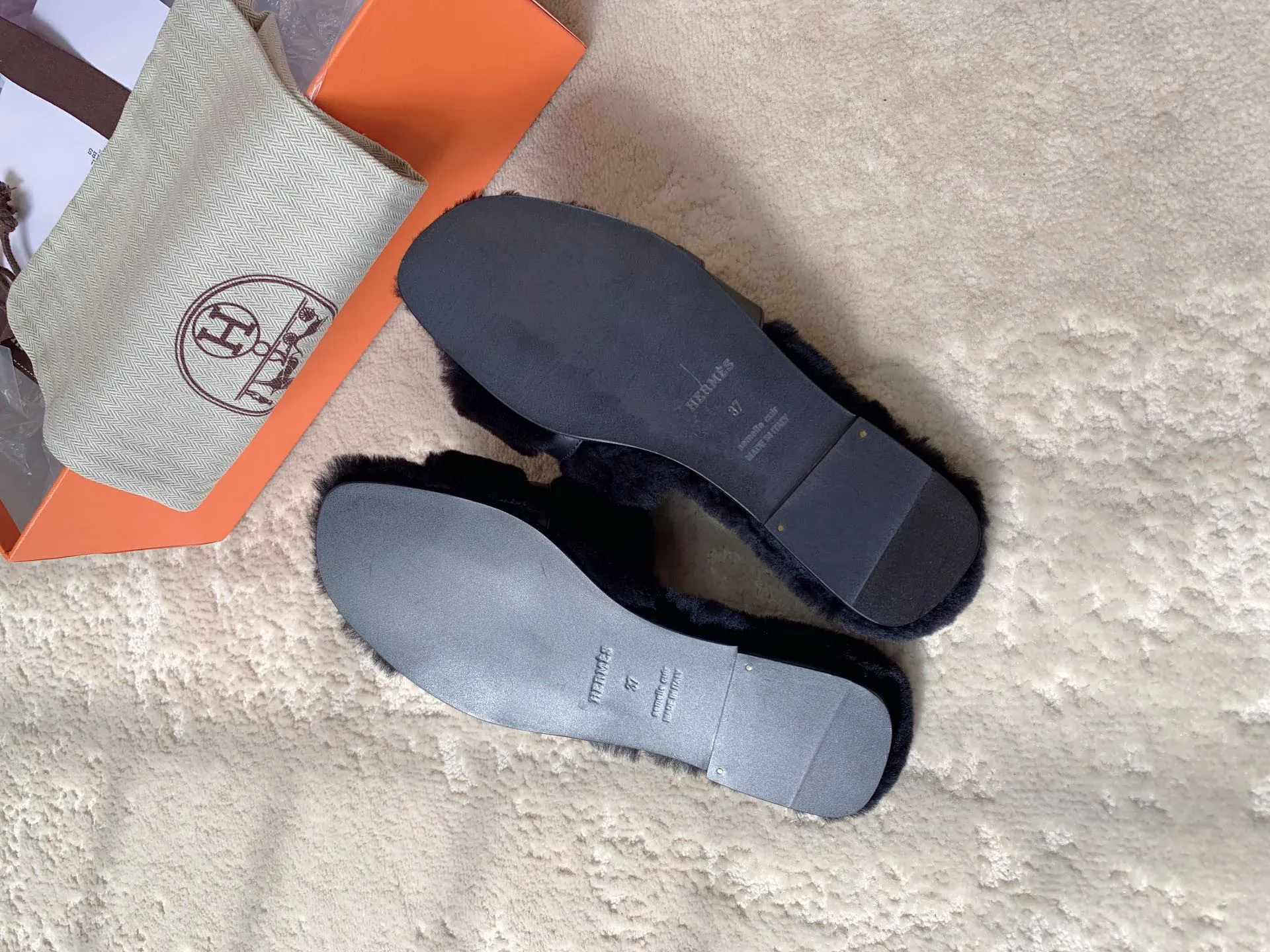 Тапочки Женские Hermes 2211687