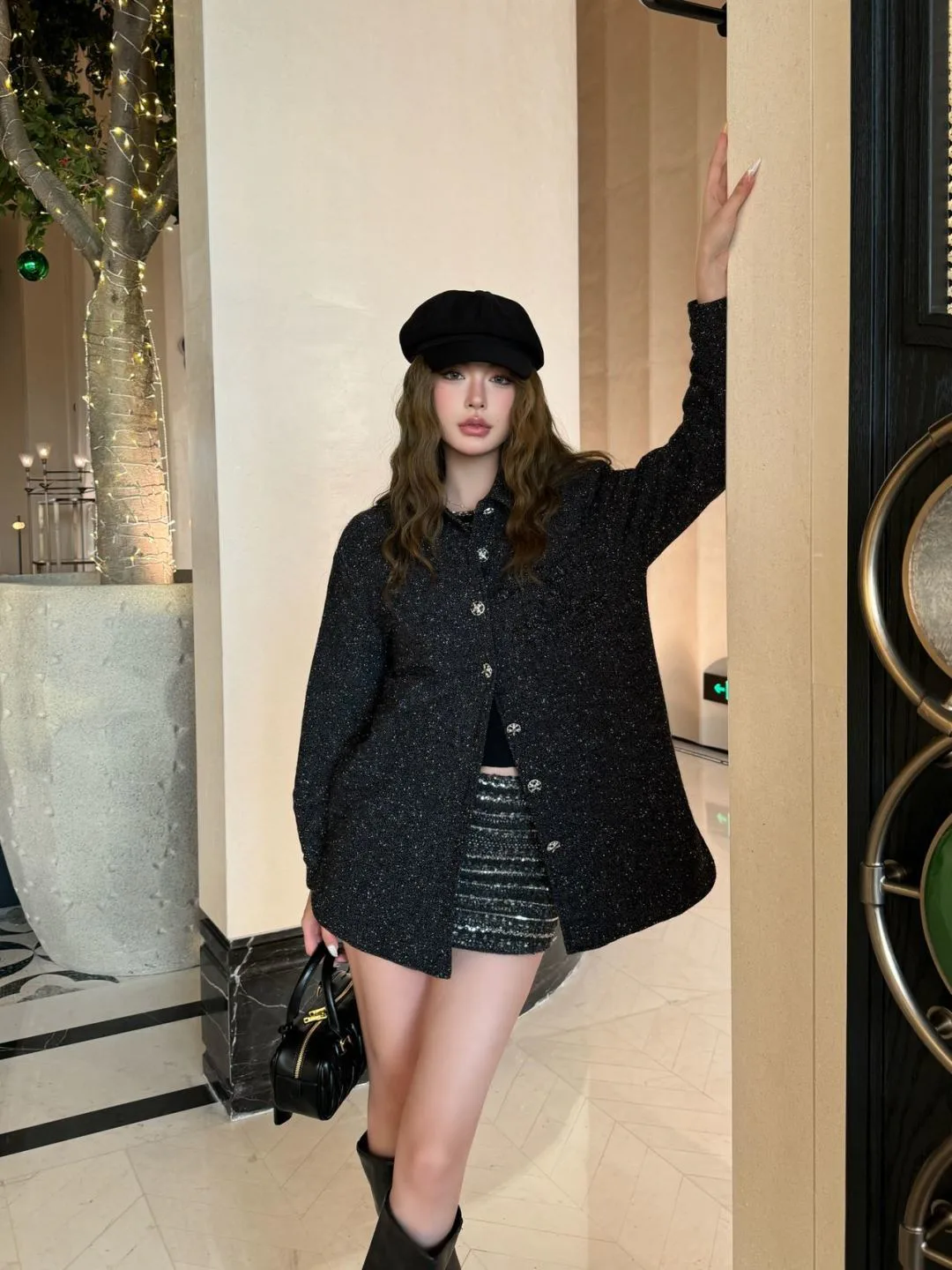 Куртки И Пуховики Женские Chanel 9668018