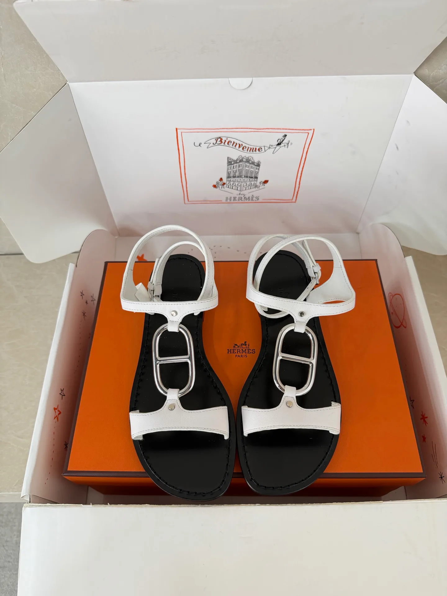 Сандалии Женские Hermes 10824860