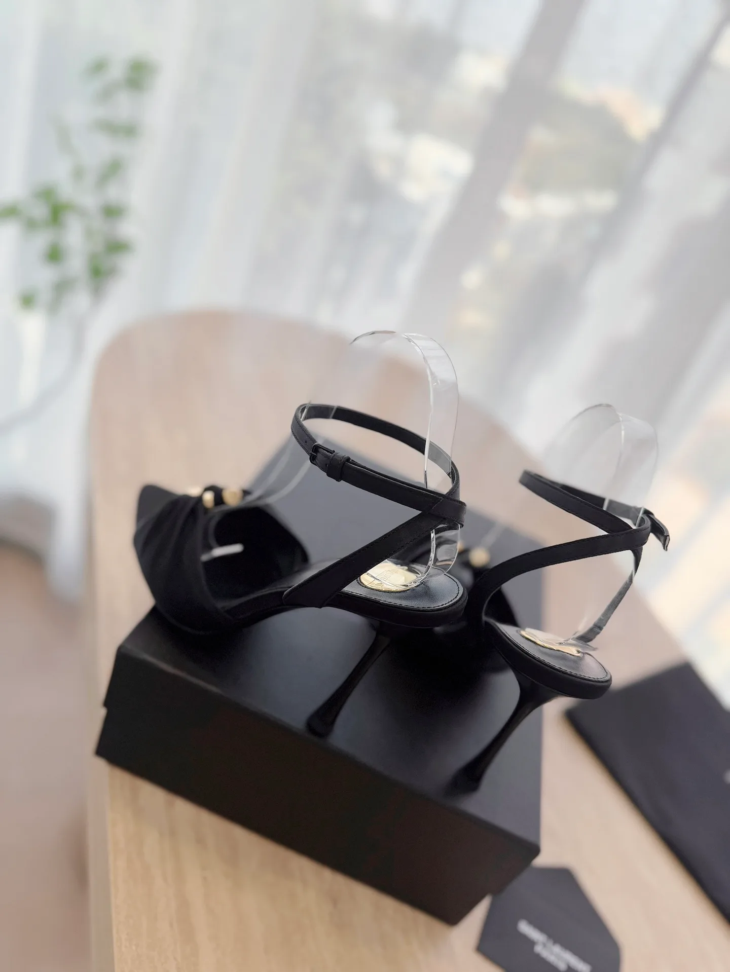 Босоножки Женские Saint Laurent 12833