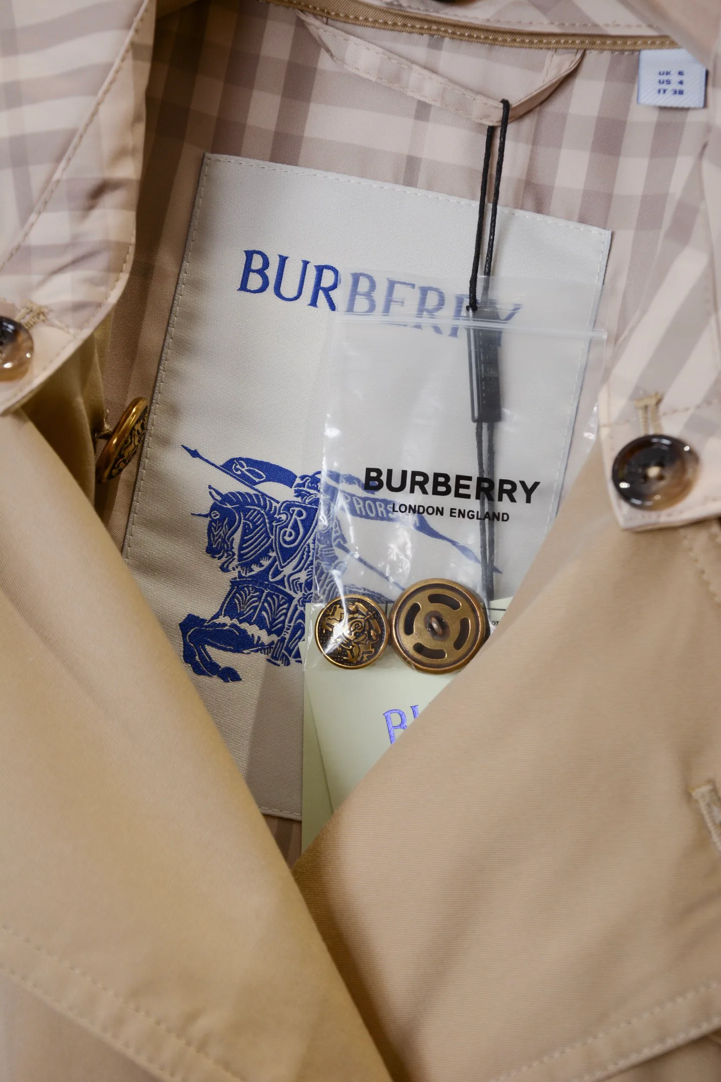 Тренчи Женские Burberry 18728894