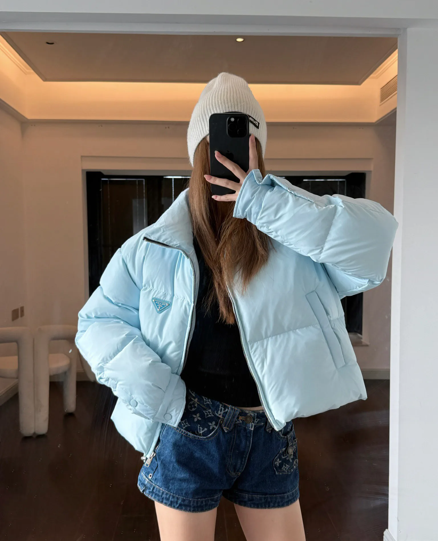 Куртки И Пуховики Женские Prada 18108033