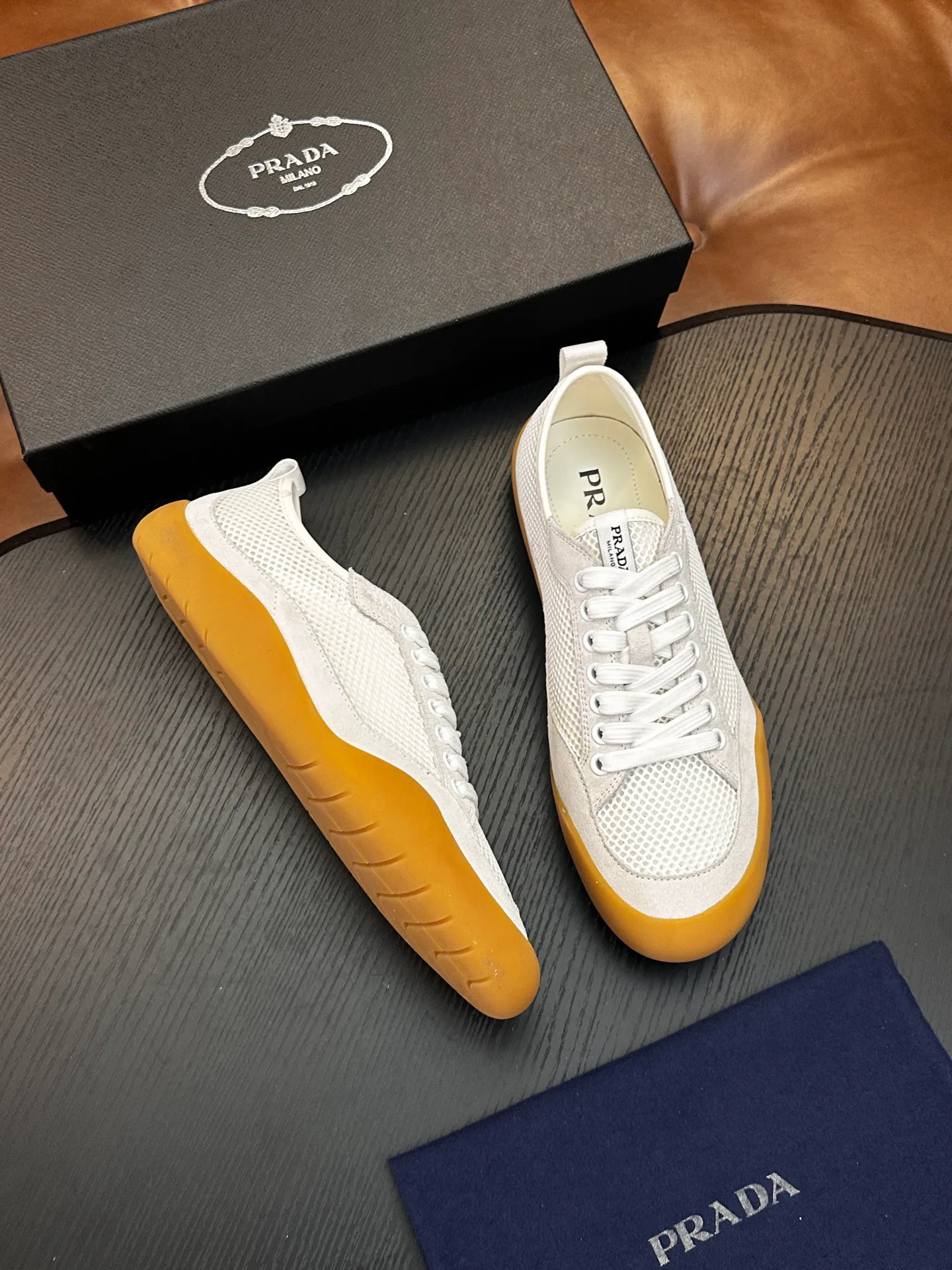 Кроссовки Мужские Prada 11710500