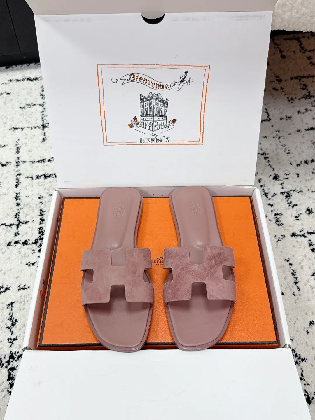 Шлепанцы Женские Hermes 814560
