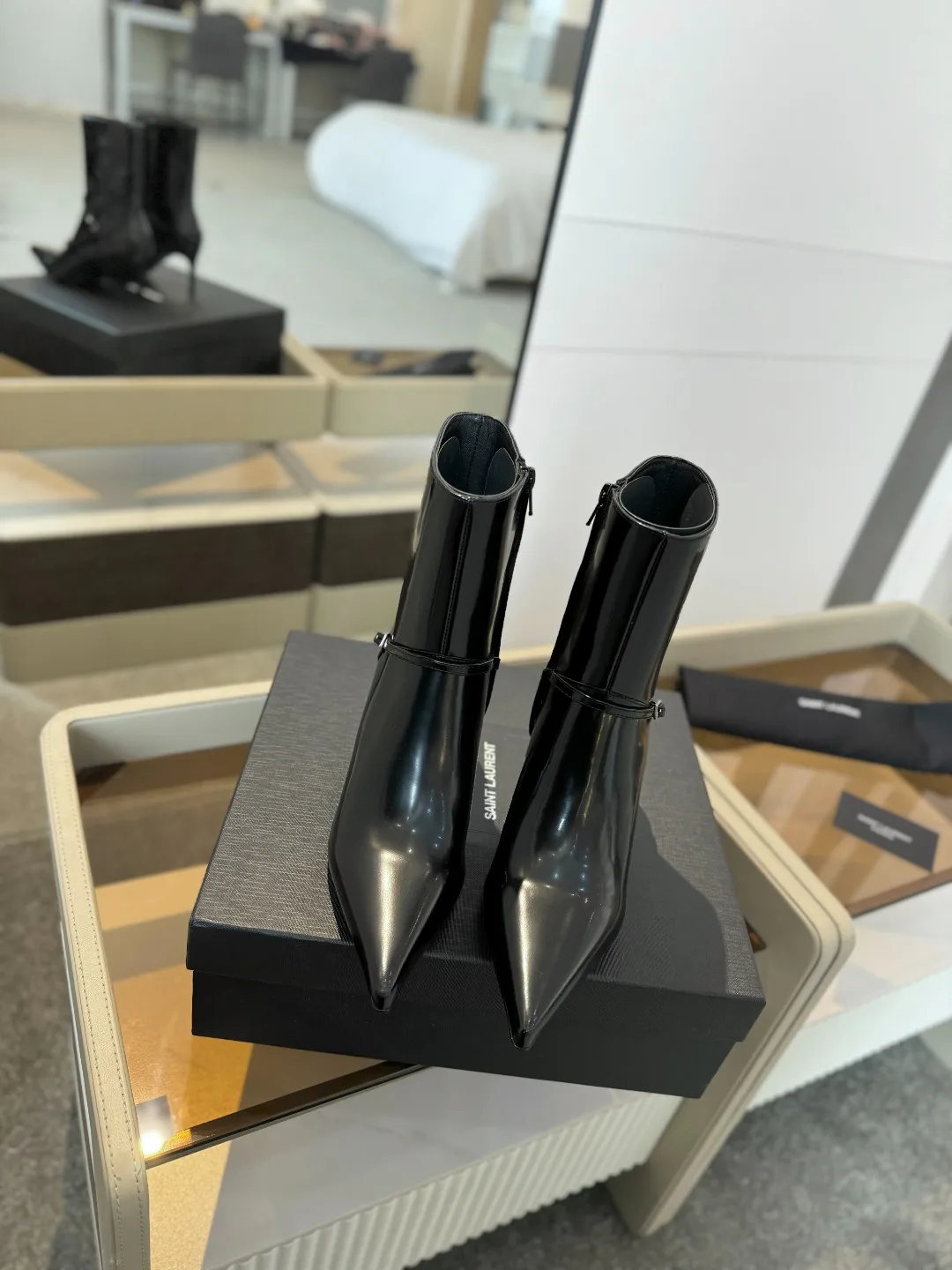 Ботильоны Женские Saint Laurent 18247892