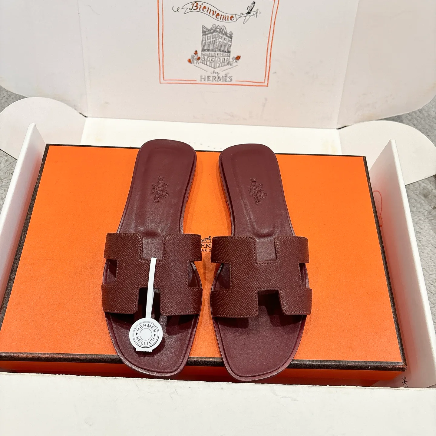 Шлепанцы Женские Hermes 2453834