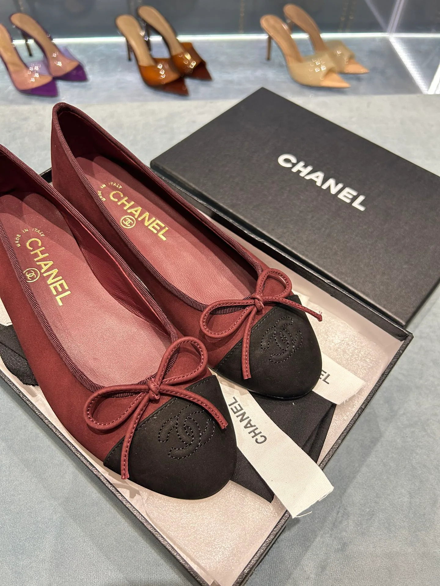 Балетки Женские Chanel 1016880