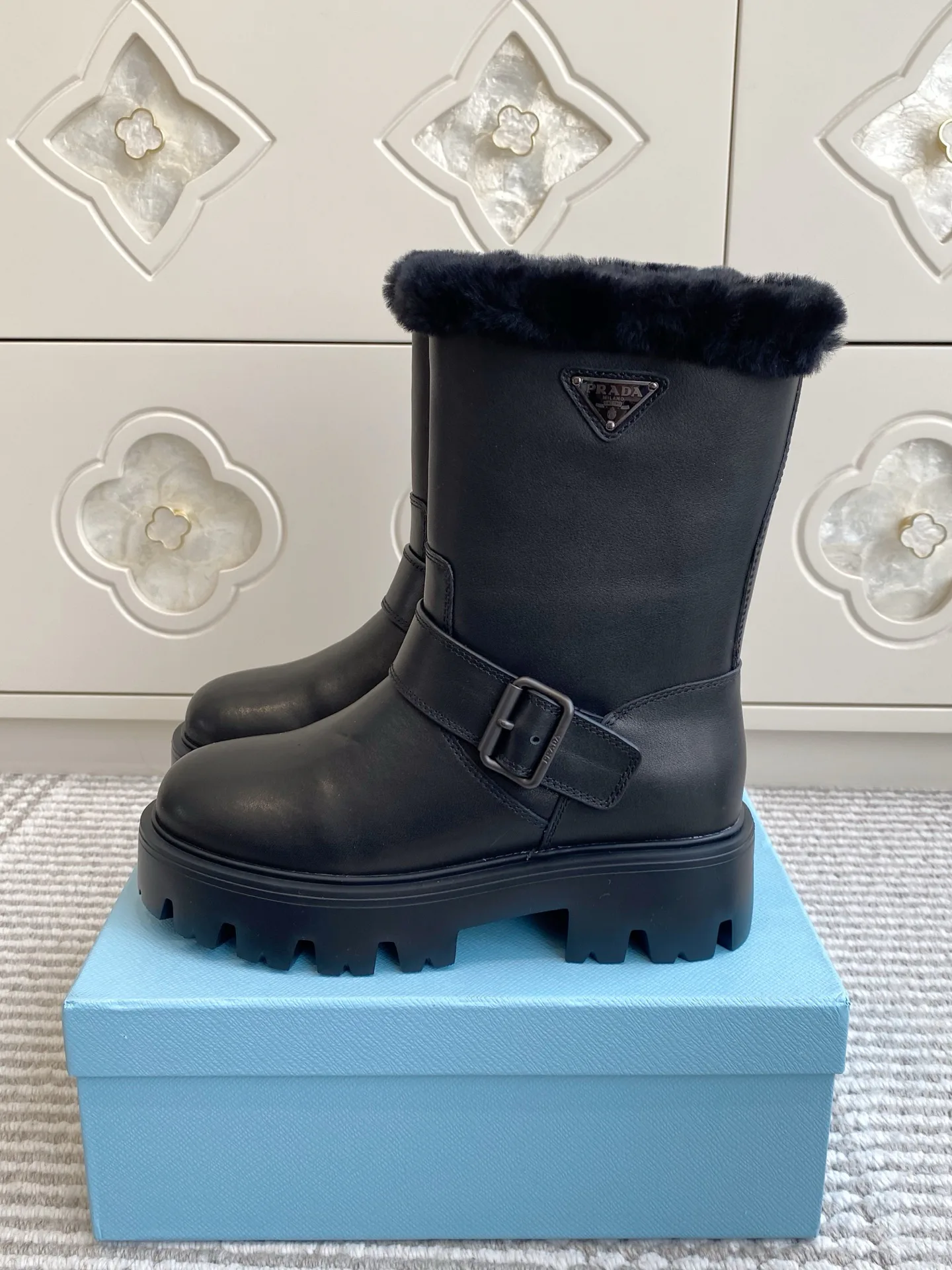 Ботинки Женские Prada 270646