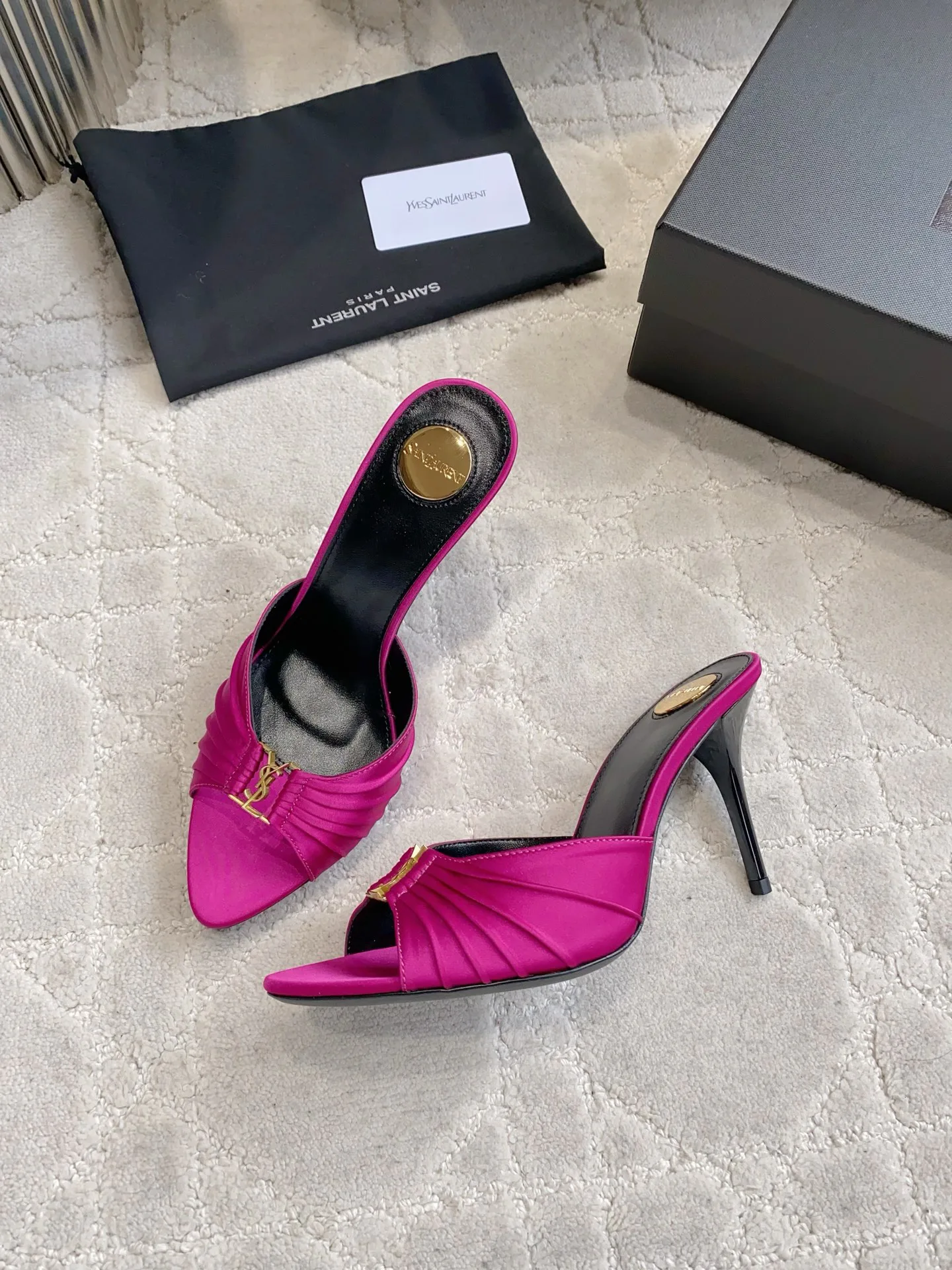 Босоножки Женские Saint Laurent 13332010