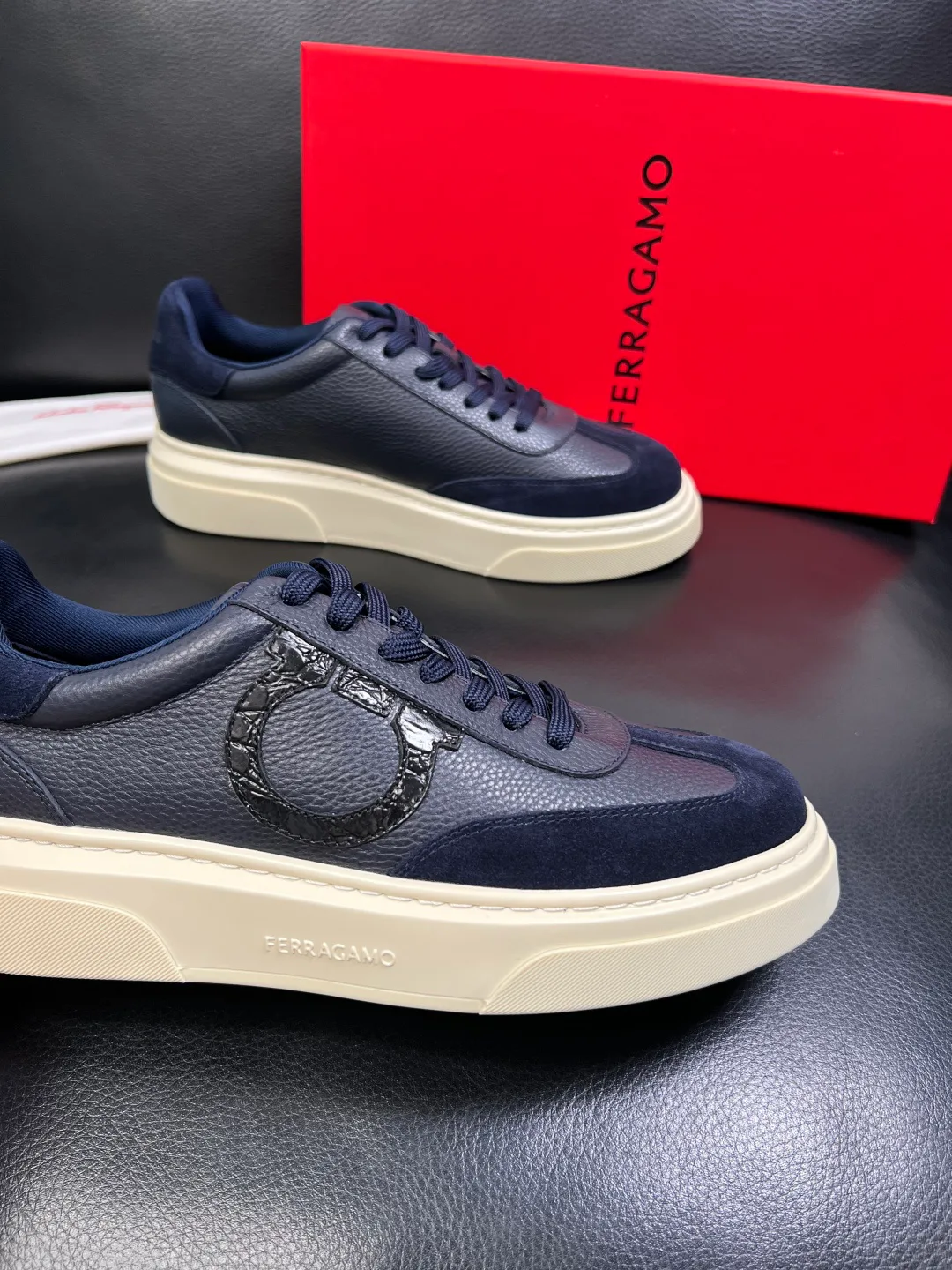 Кеды Мужские Salvatore Ferragamo 420085