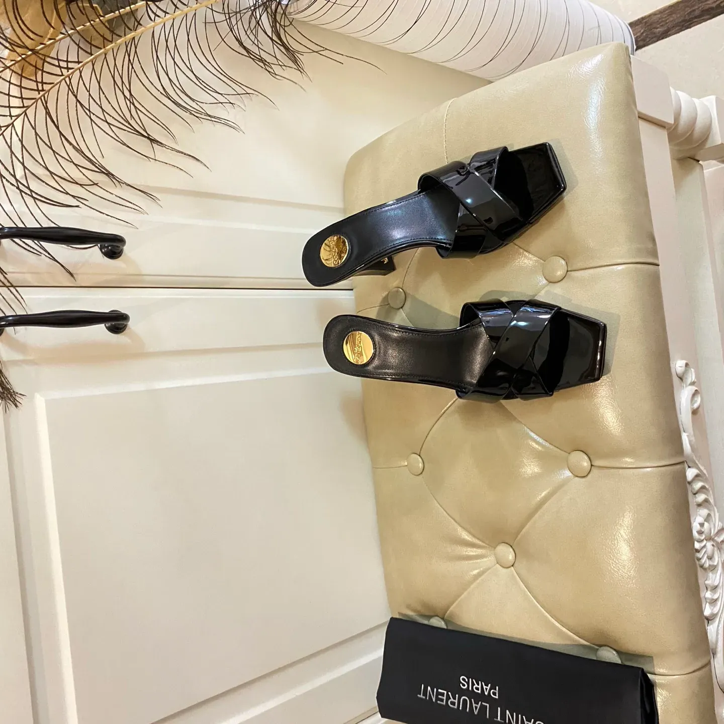 Босоножки Женские Saint Laurent 83771