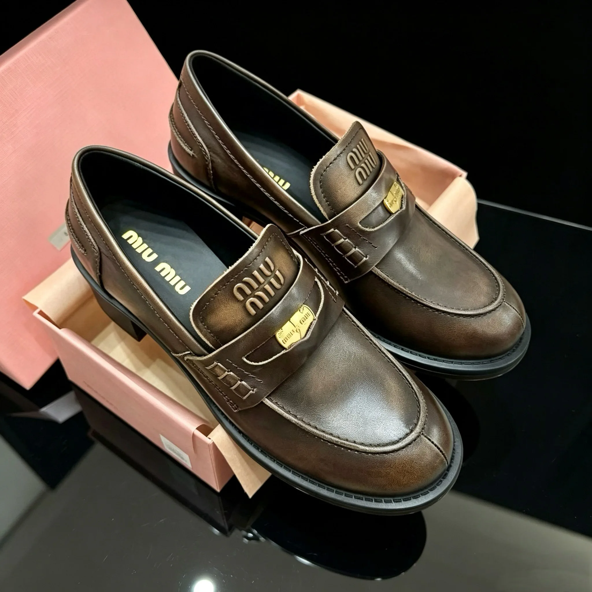 Лоферы И Мокасины Женские Miu Miu 18703352
