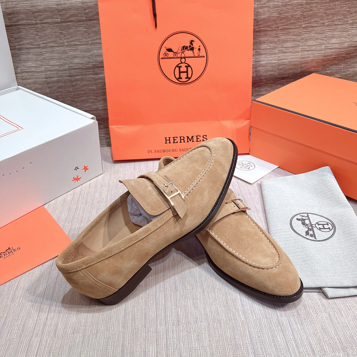 Лоферы И Туфли Мужские Hermes 840289