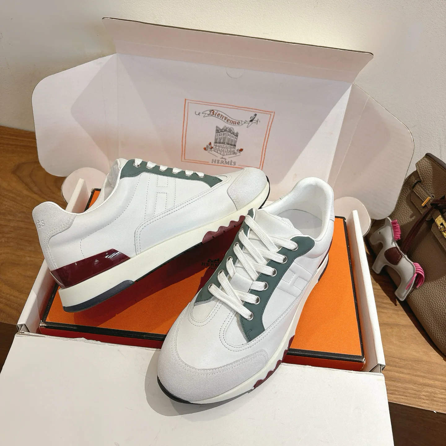 Кроссовки Женские Hermes 10830817