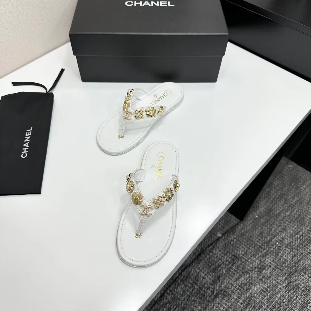 Шлепанцы Женские Chanel 1518397