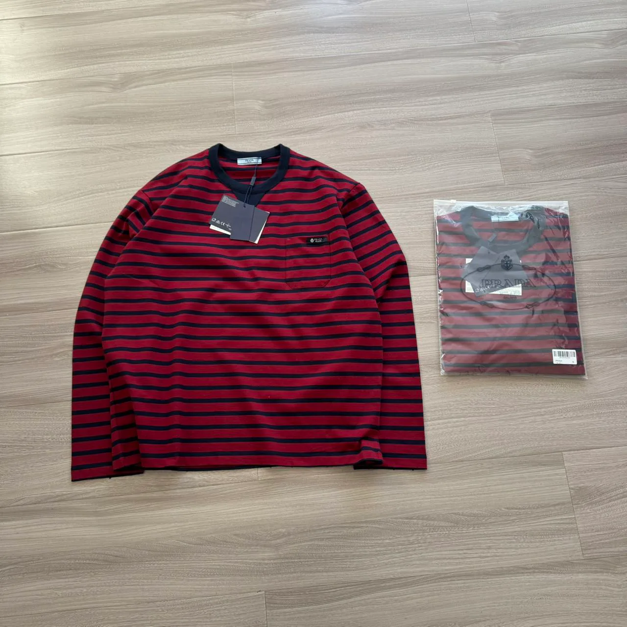 Лонгсливы Мужские Prada 1800005