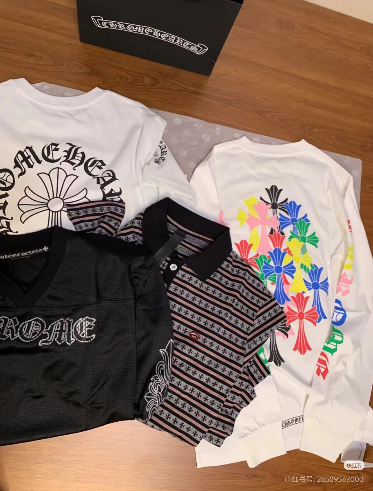 Лонгсливы Мужские Chrome Hearts 11399339