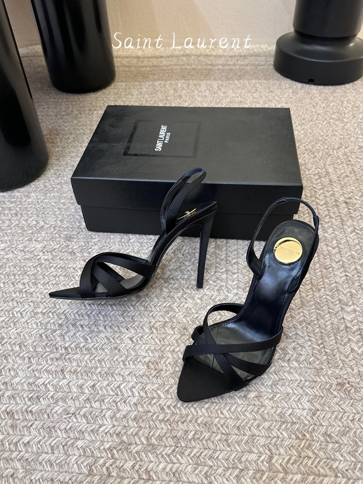 Босоножки Женские Saint Laurent 11238083