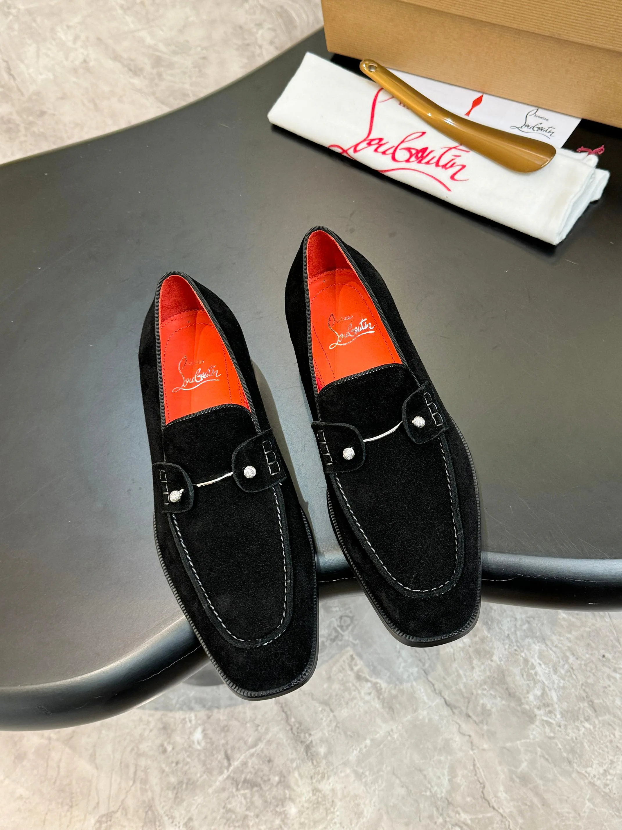 Лоферы И Туфли Мужские Christian Louboutin 18117282