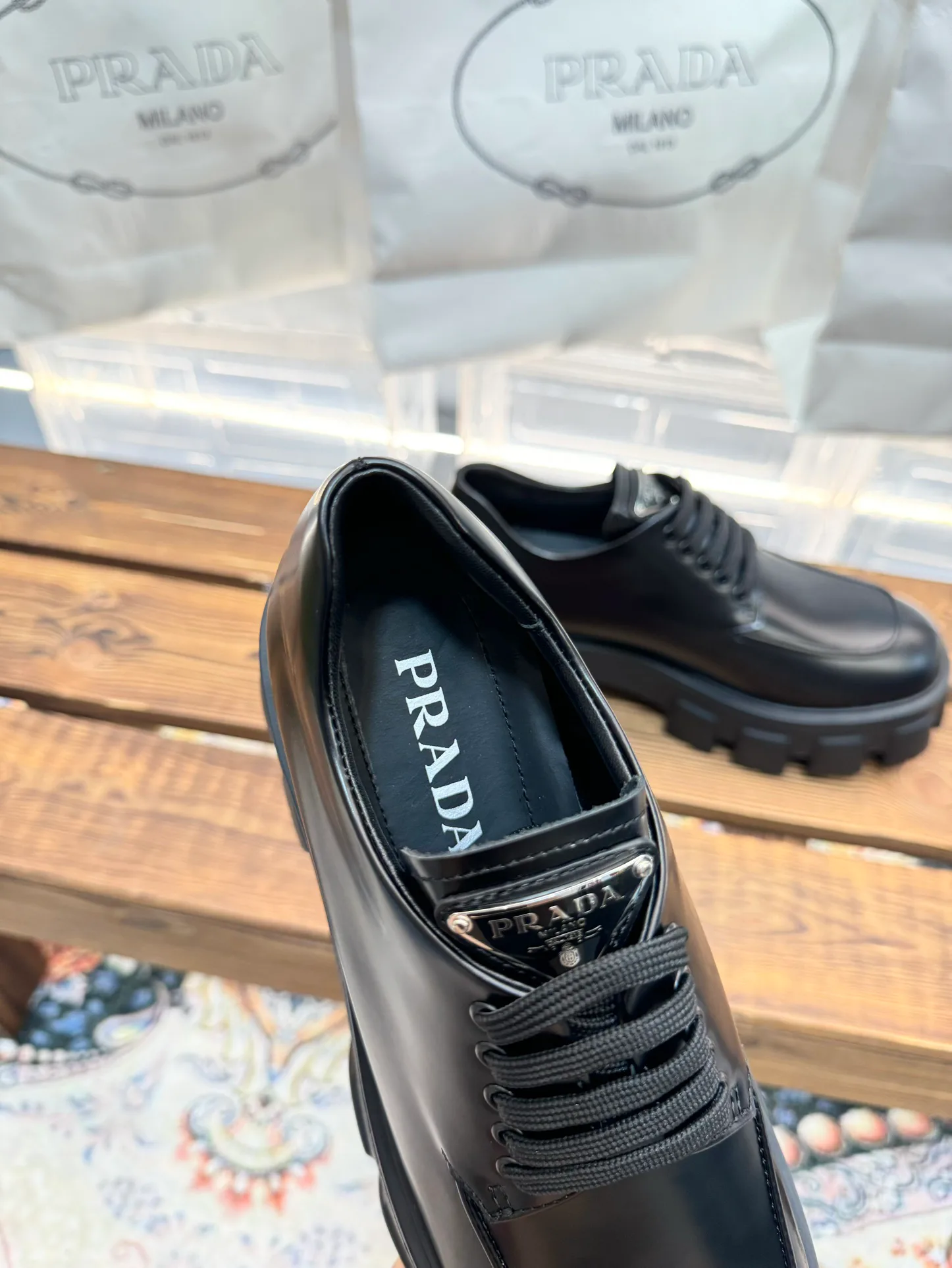 Лоферы И Мокасины Женские Prada 137599