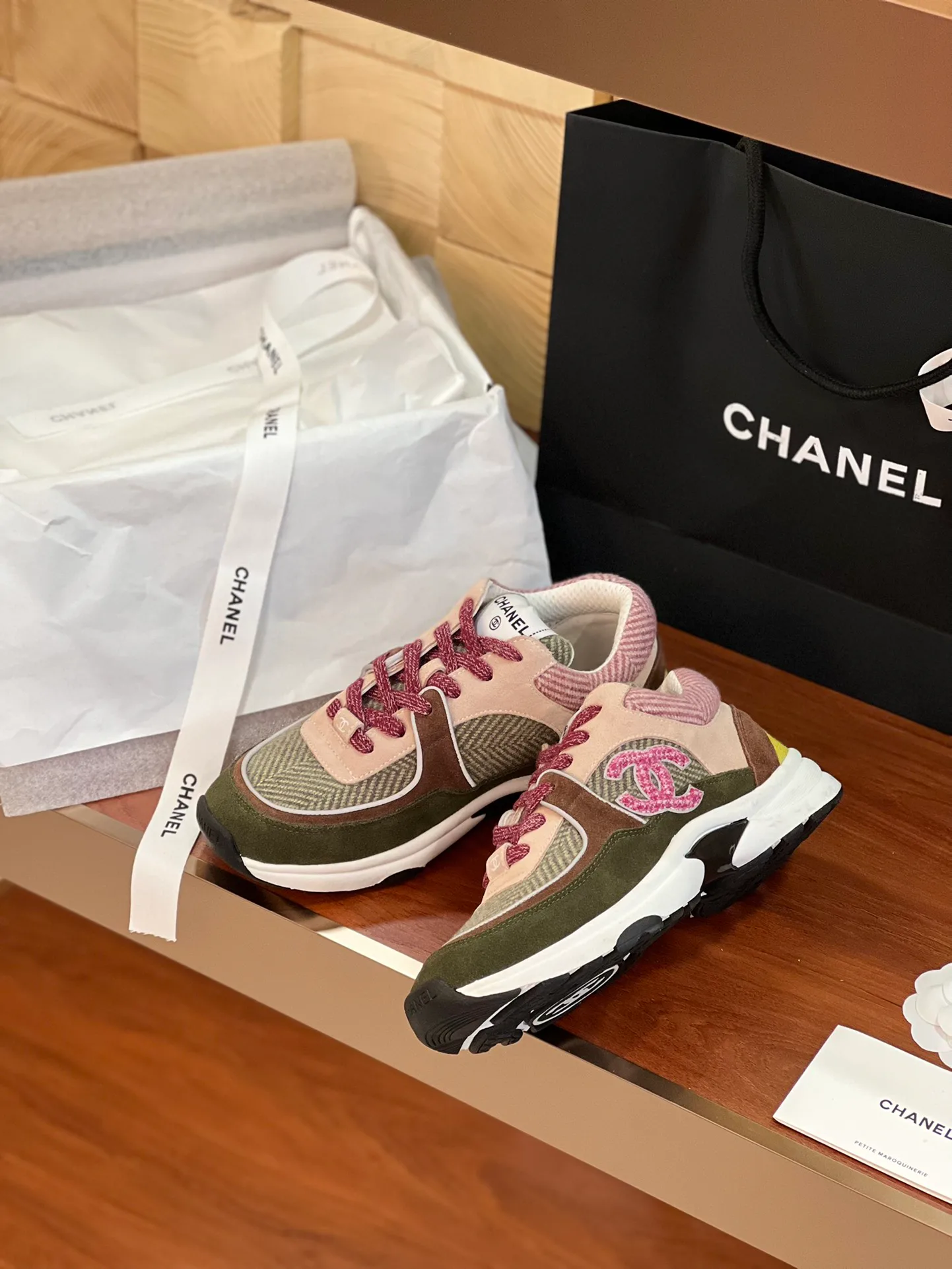 Кроссовки Женские Chanel 1021207