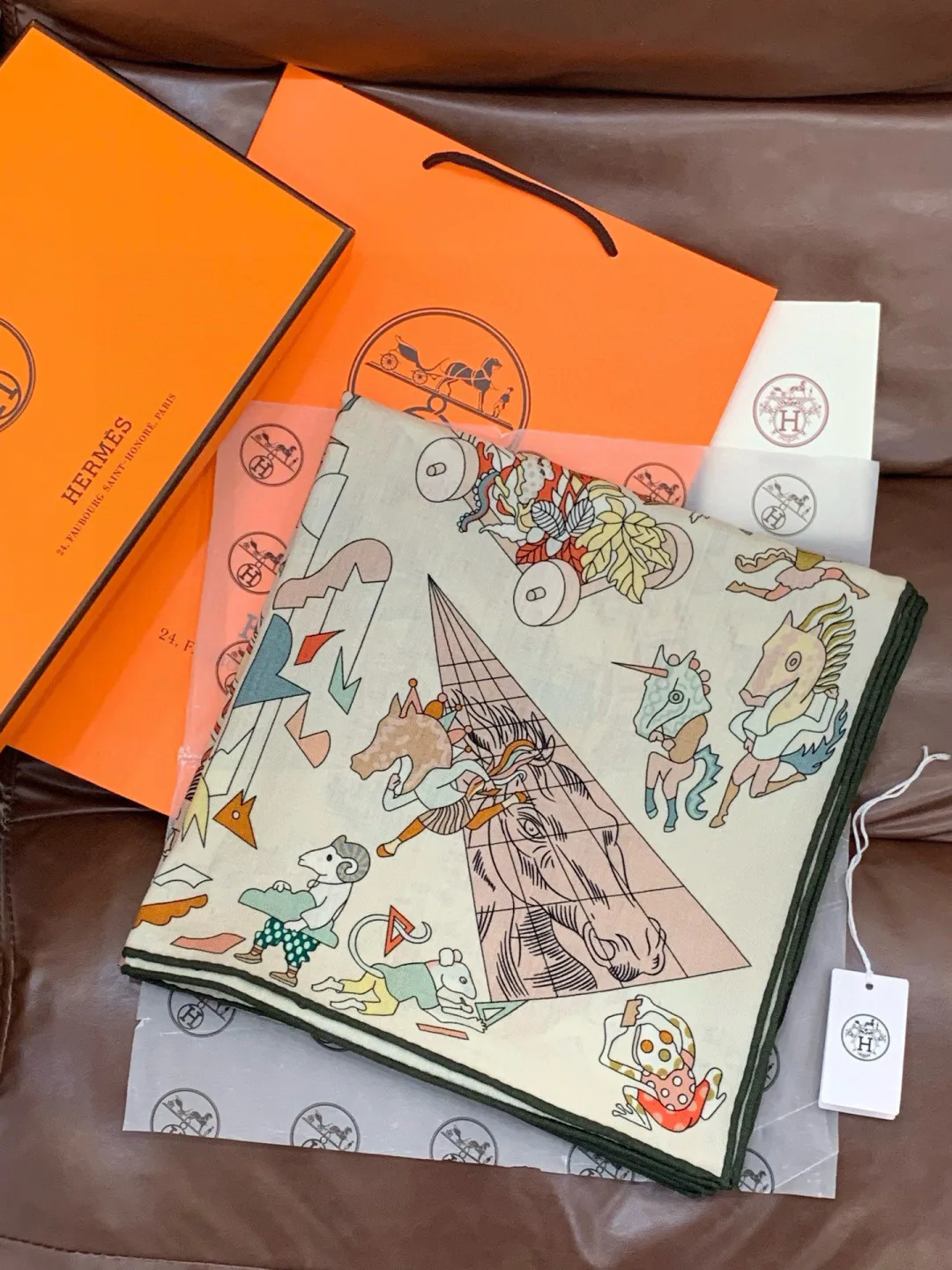 Шарфы Hermes 895216