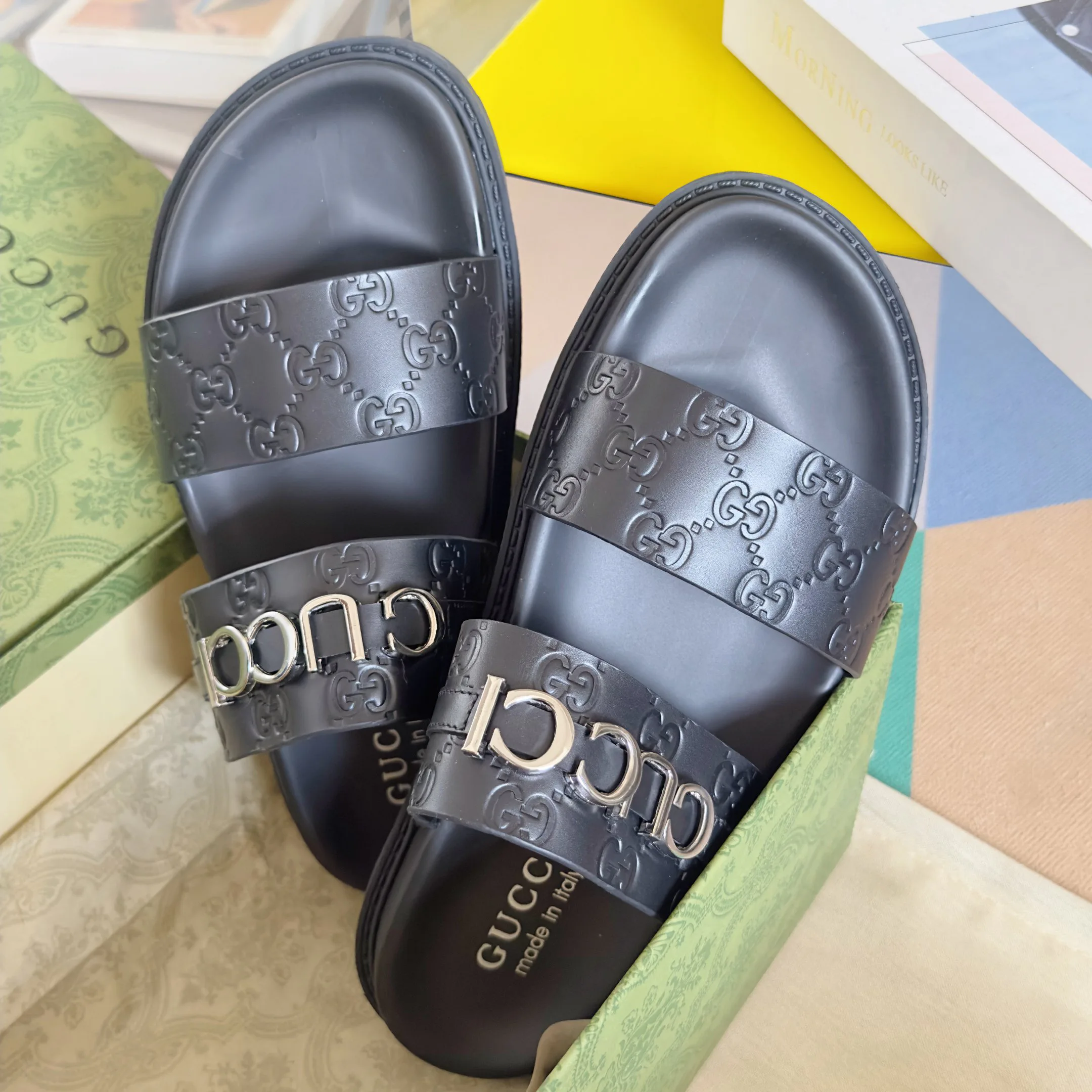 Шлепанцы Женские Gucci 45983