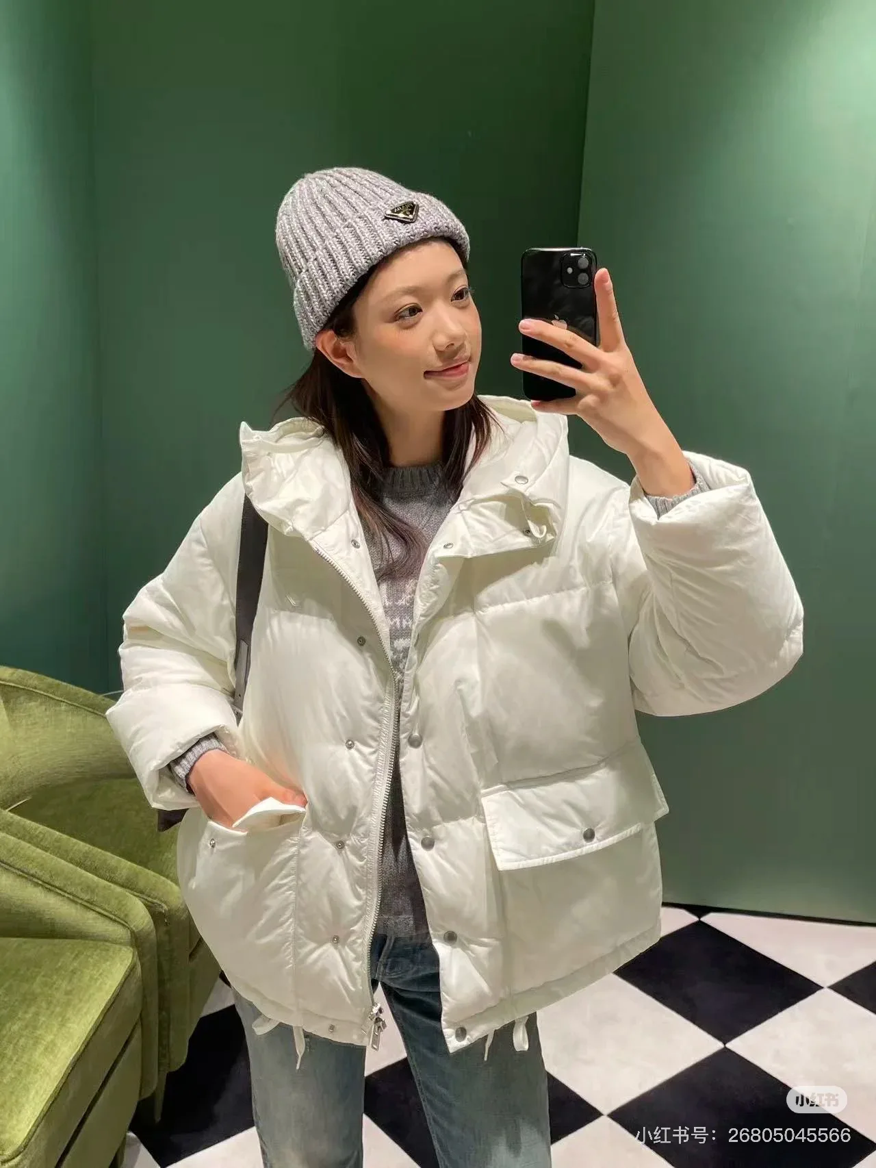 Куртки И Пуховики Женские Prada 402833