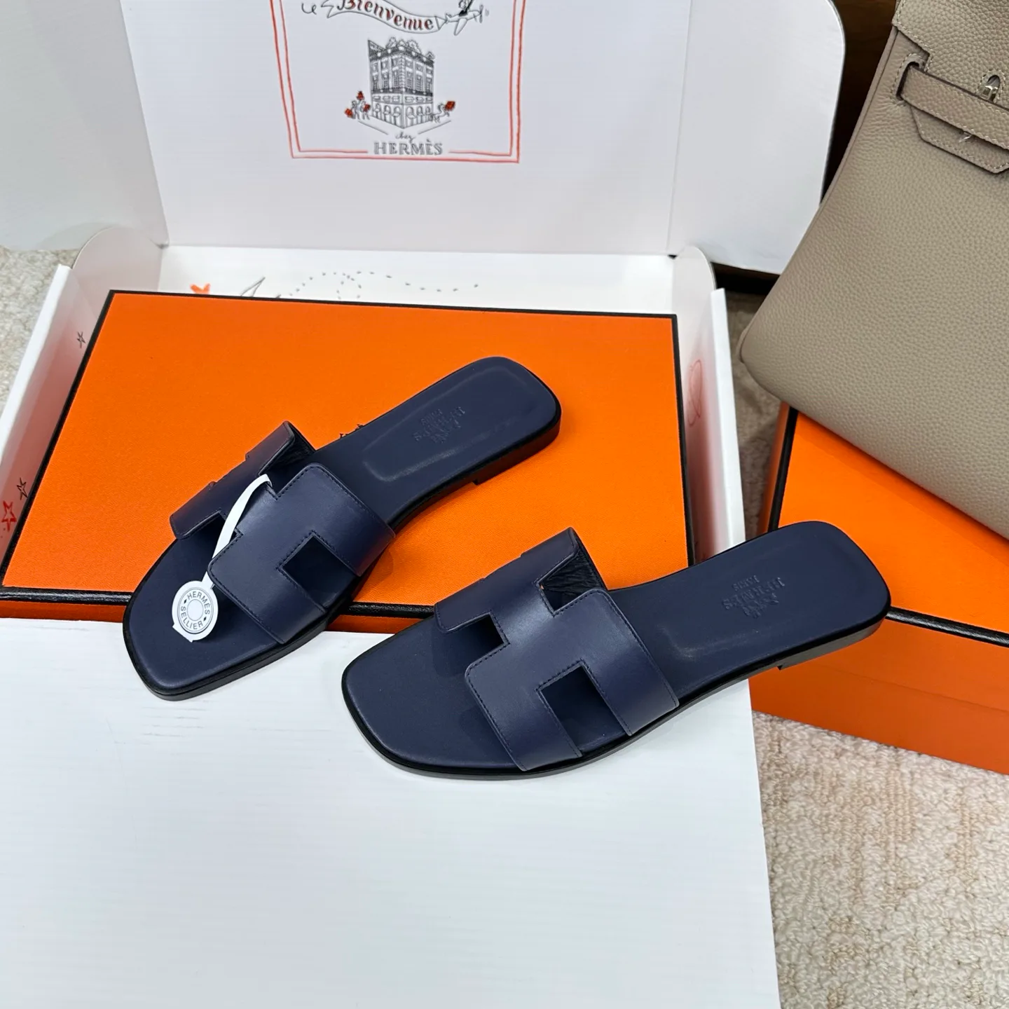 Шлепанцы Женские Hermes 3043253