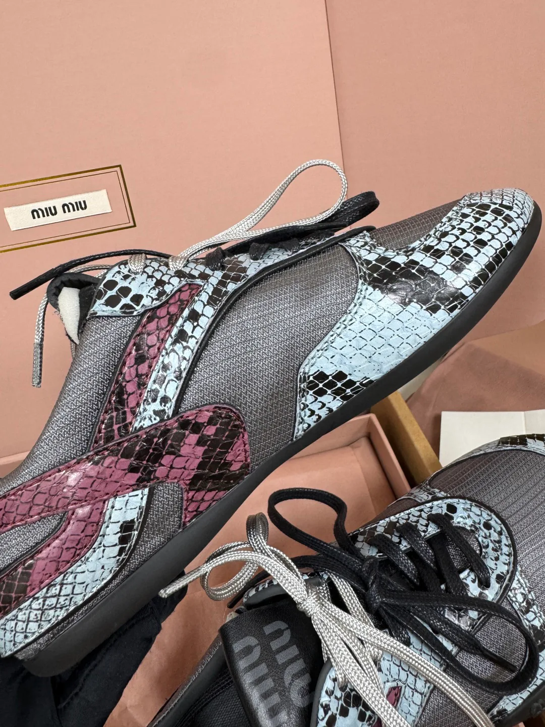 Кроссовки Женские Miu Miu 1843061