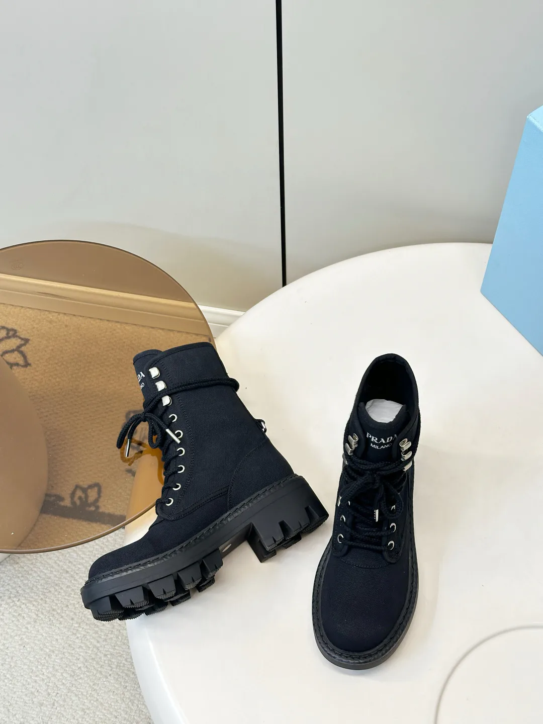Ботинки Женские Prada 17407318