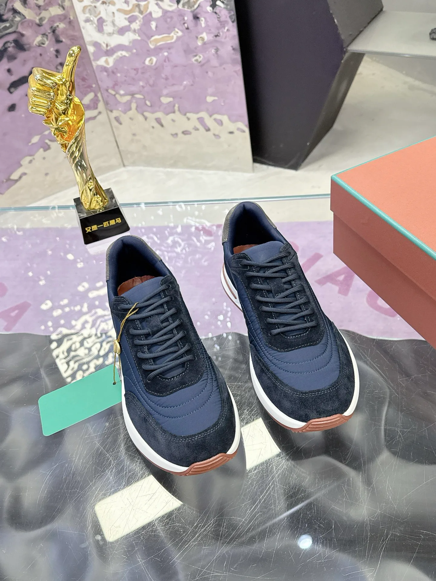 Кроссовки Мужские Loro Piana 10646349