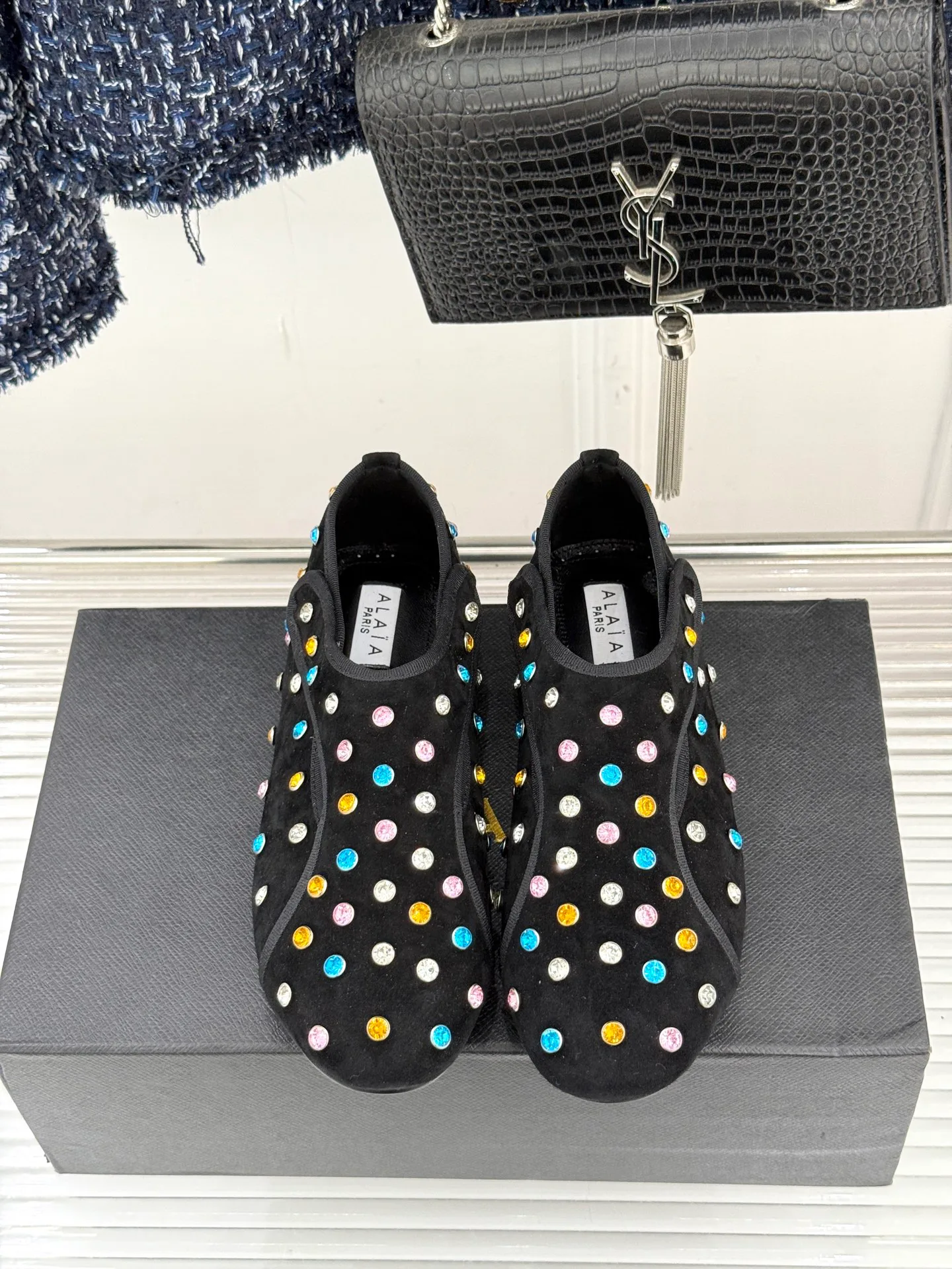 Балетки Женские Alaia 496228